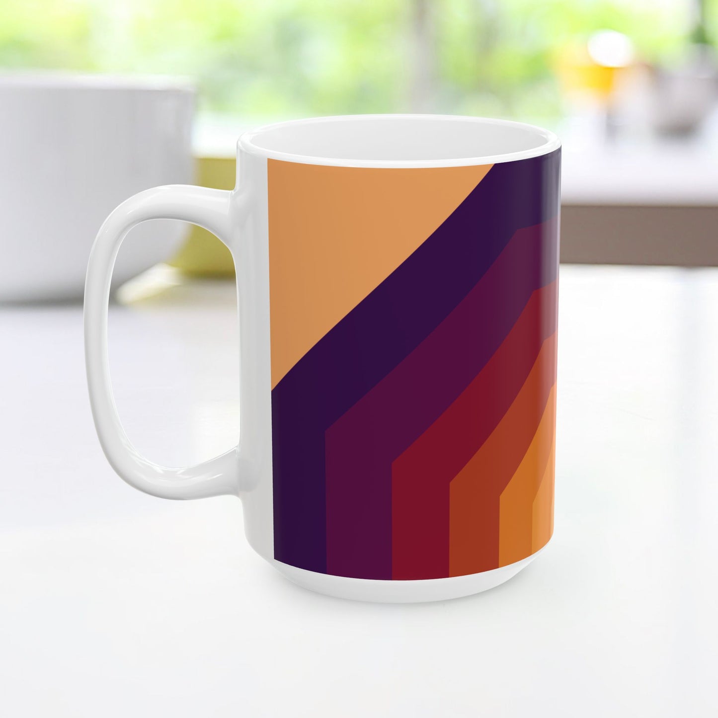 Geo Art Mug – Bold Color, Daily Joy