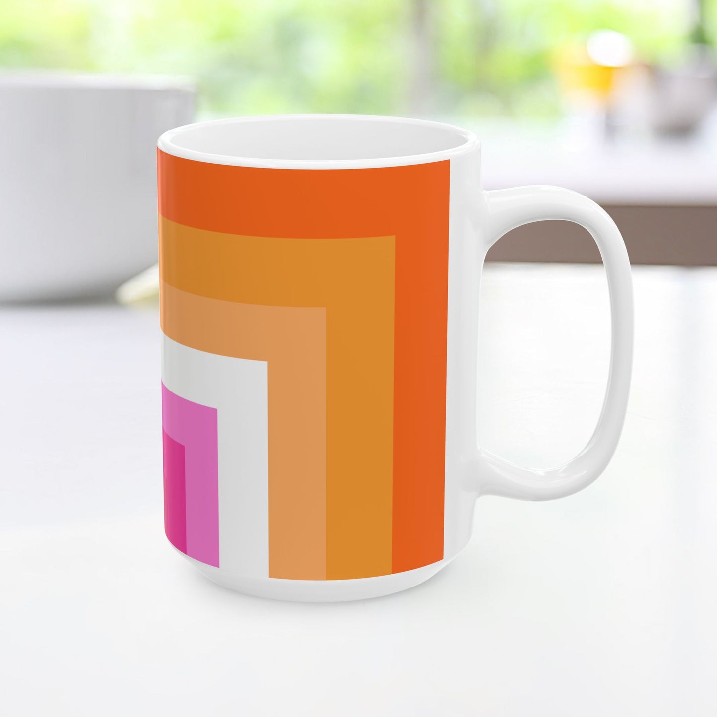 Geo Art Mug – Bold Color, Daily Joy