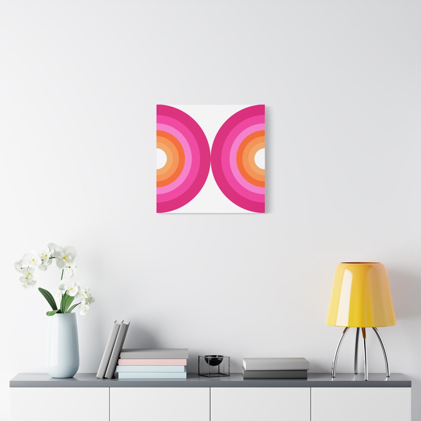 Modern Geometric Canvas Art | Bold Colors, Clean Lines, Creative Energy