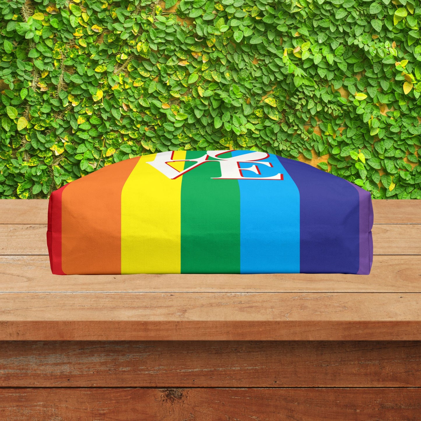 Rainbow LOVE XL Weekender Tote Bag | Loud, Bright & Ready for Adventure 🌈
