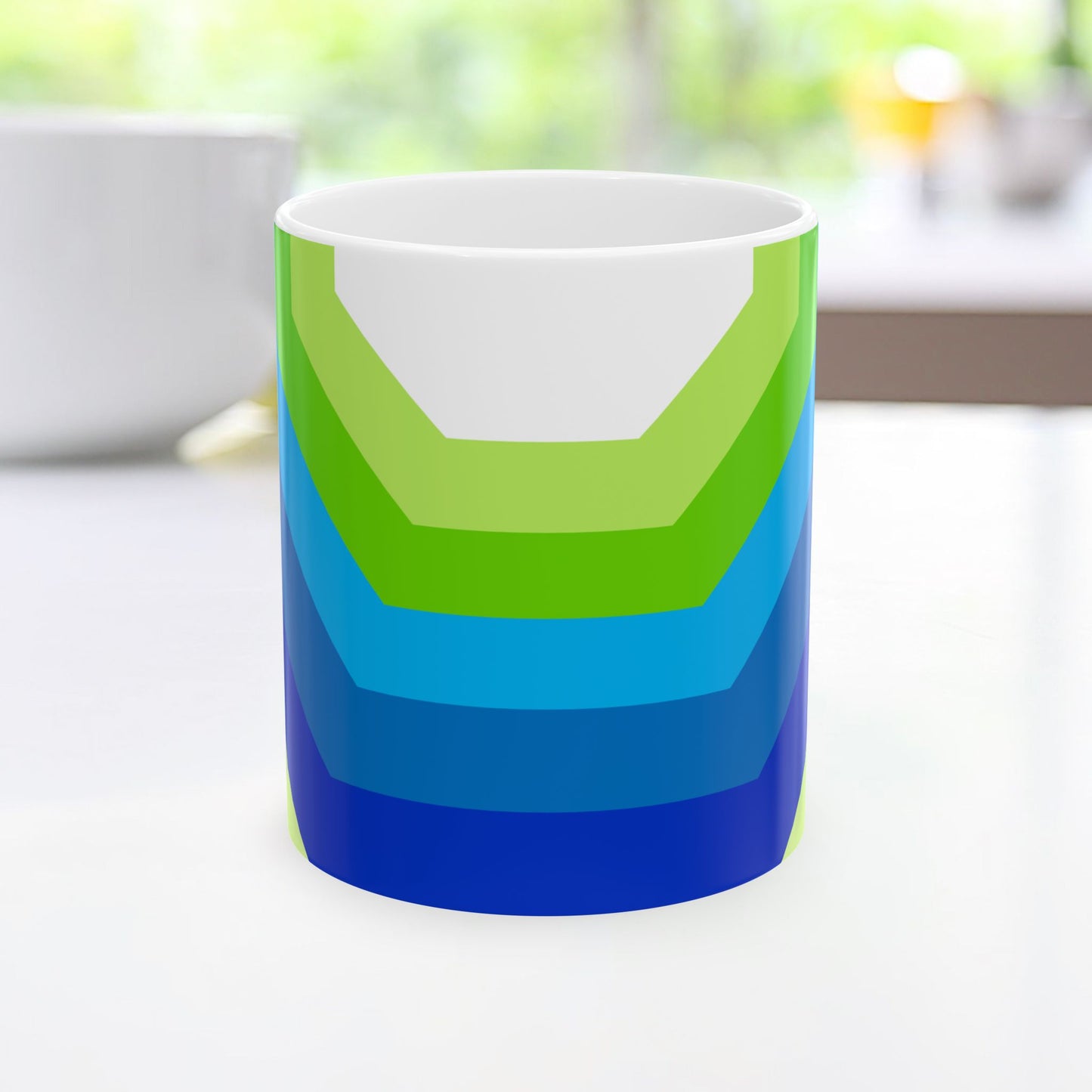Geo Art Mug – Bold Color, Daily Joy