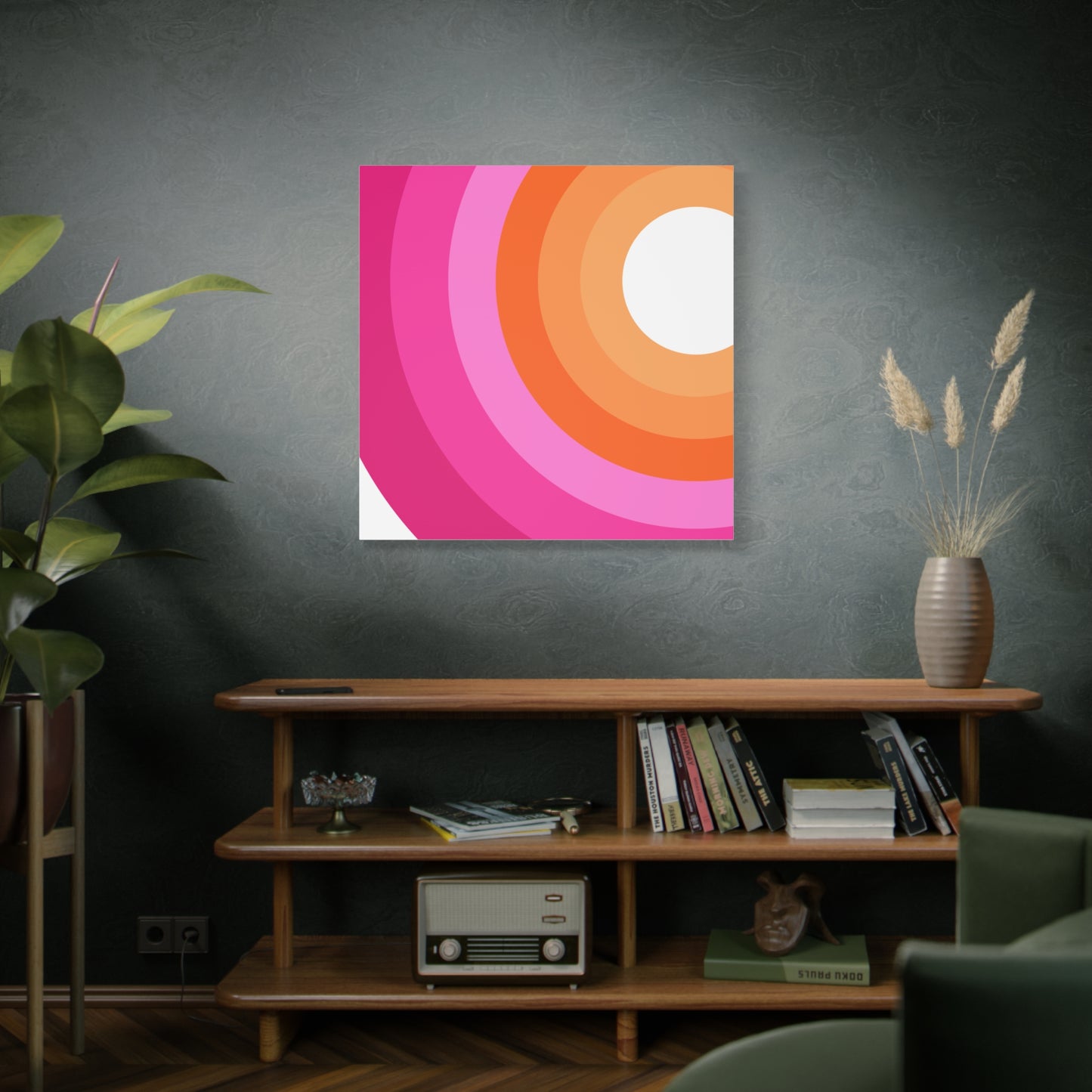 Modern Geometric Canvas Art | Bold Colors, Clean Lines, Creative Energy