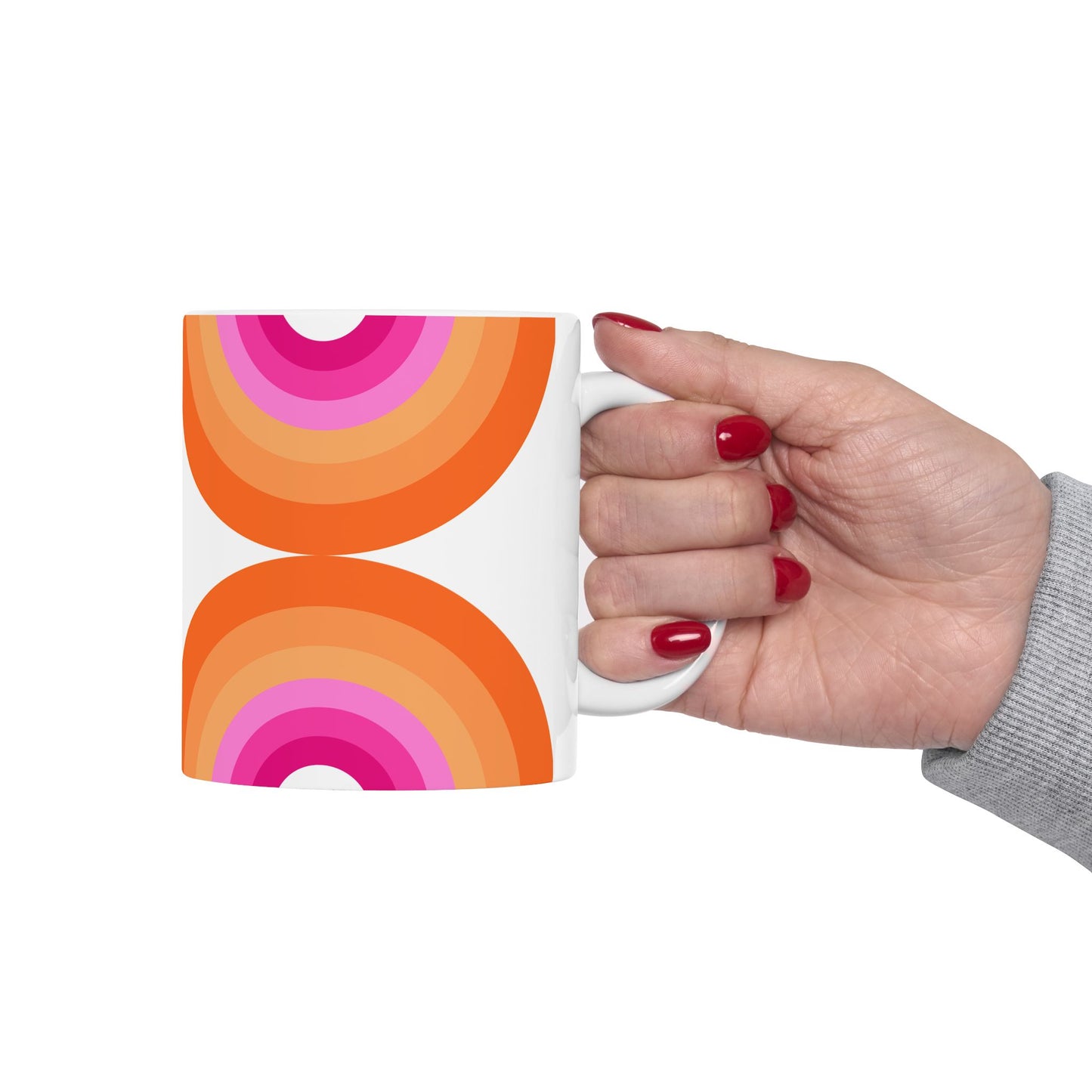 Geo Art Mug – Bold Color, Daily Joy