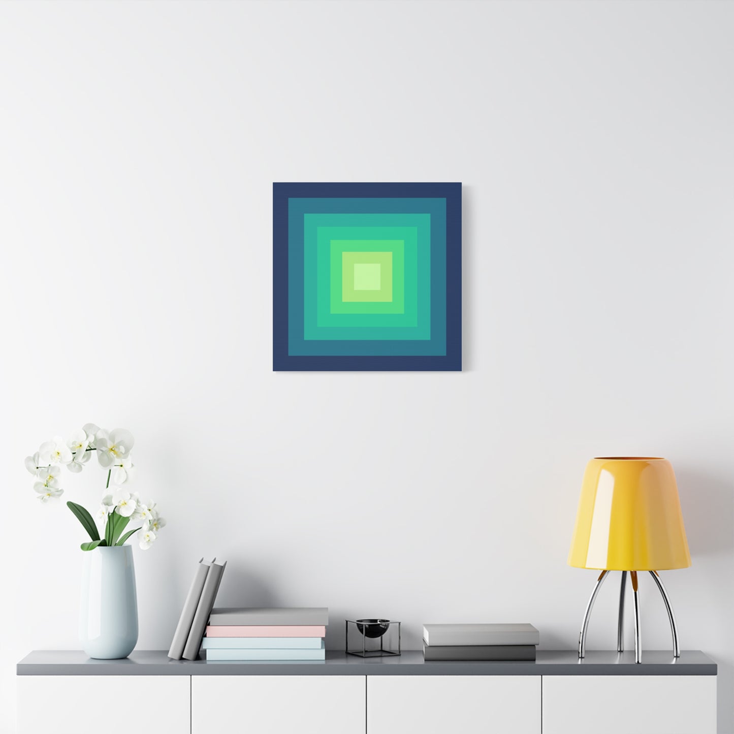Modern Geometric Canvas Art | Bold Colors, Clean Lines, Creative Energy