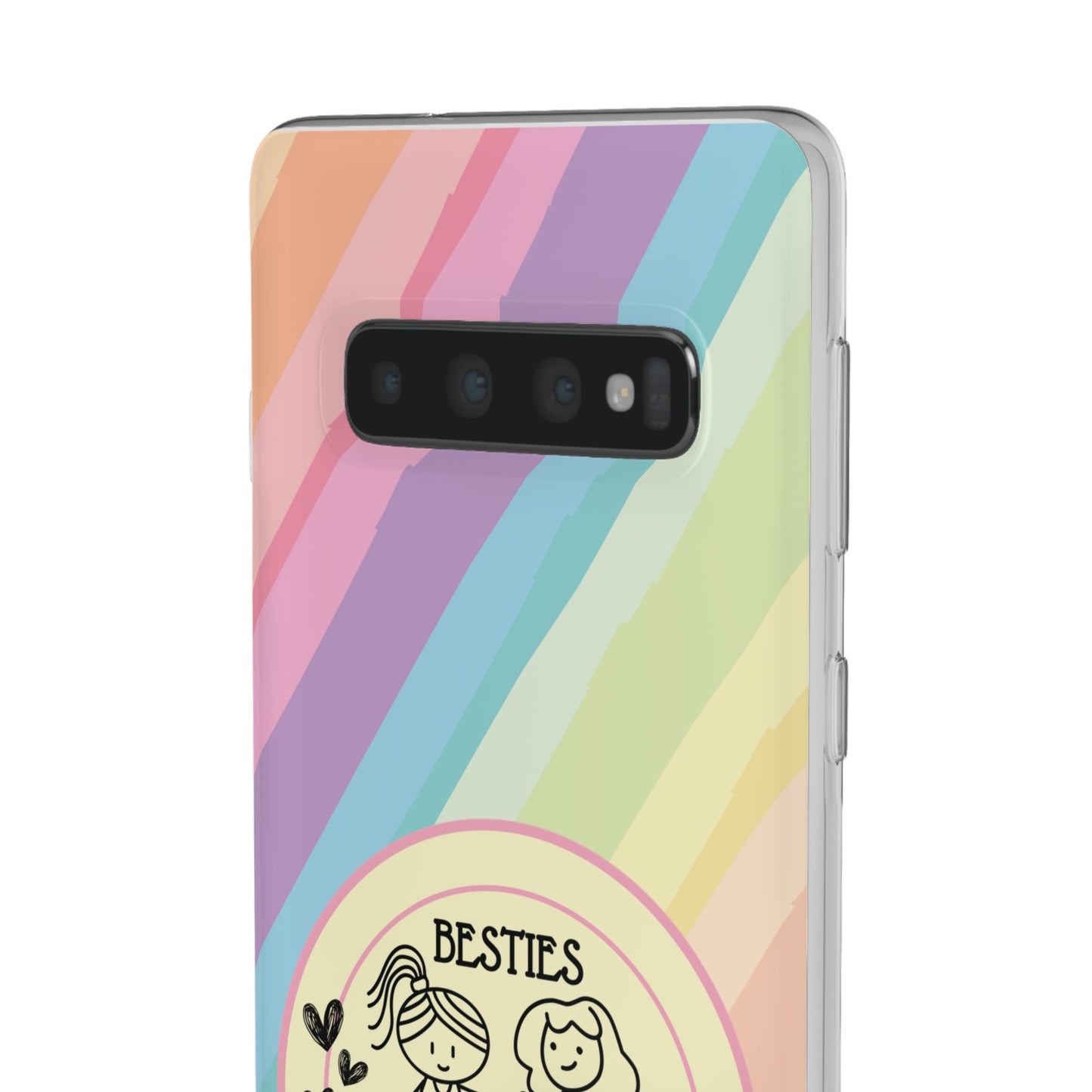Phone Cases - Pastels Besties Ride or Die | "I'd Cut a Bitch for You"
