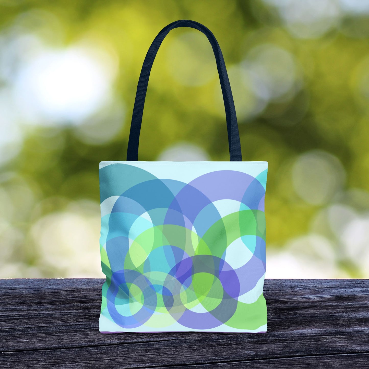 Geo Bubbles Tote Bag – 3 sizes | Playful. Modern. Lightweight.