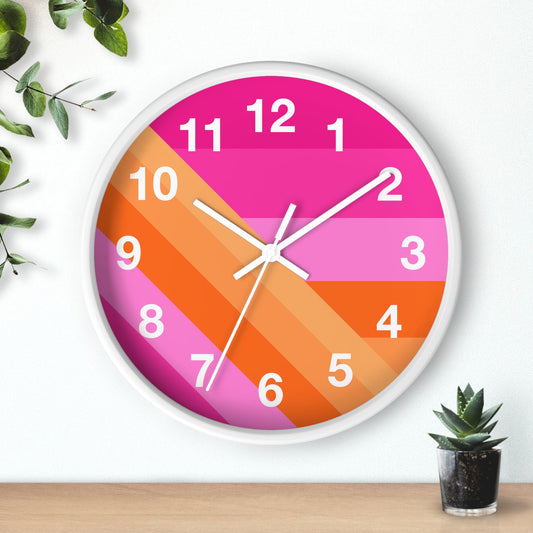 Geometric Art Wall Clock | Bold, Modern, and Right on Time