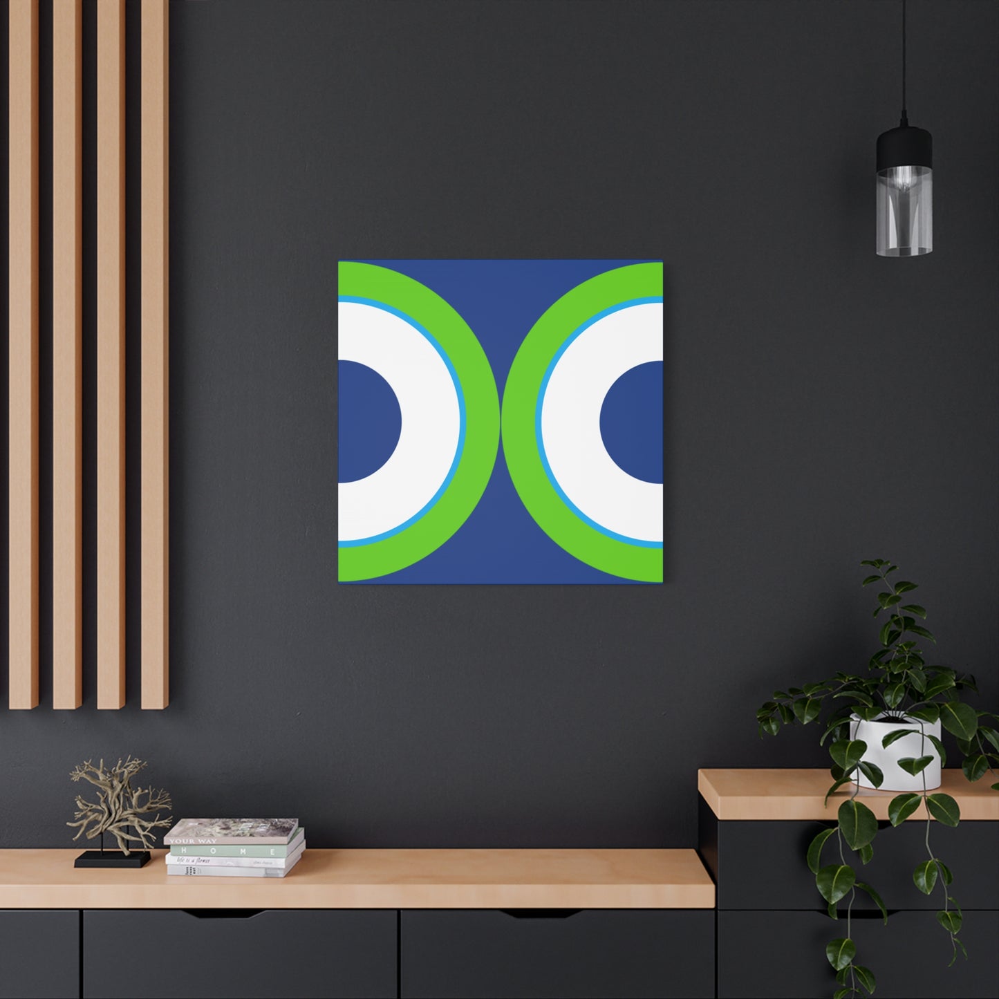 Modern Geometric Canvas Art | Bold Colors, Clean Lines, Creative Energy