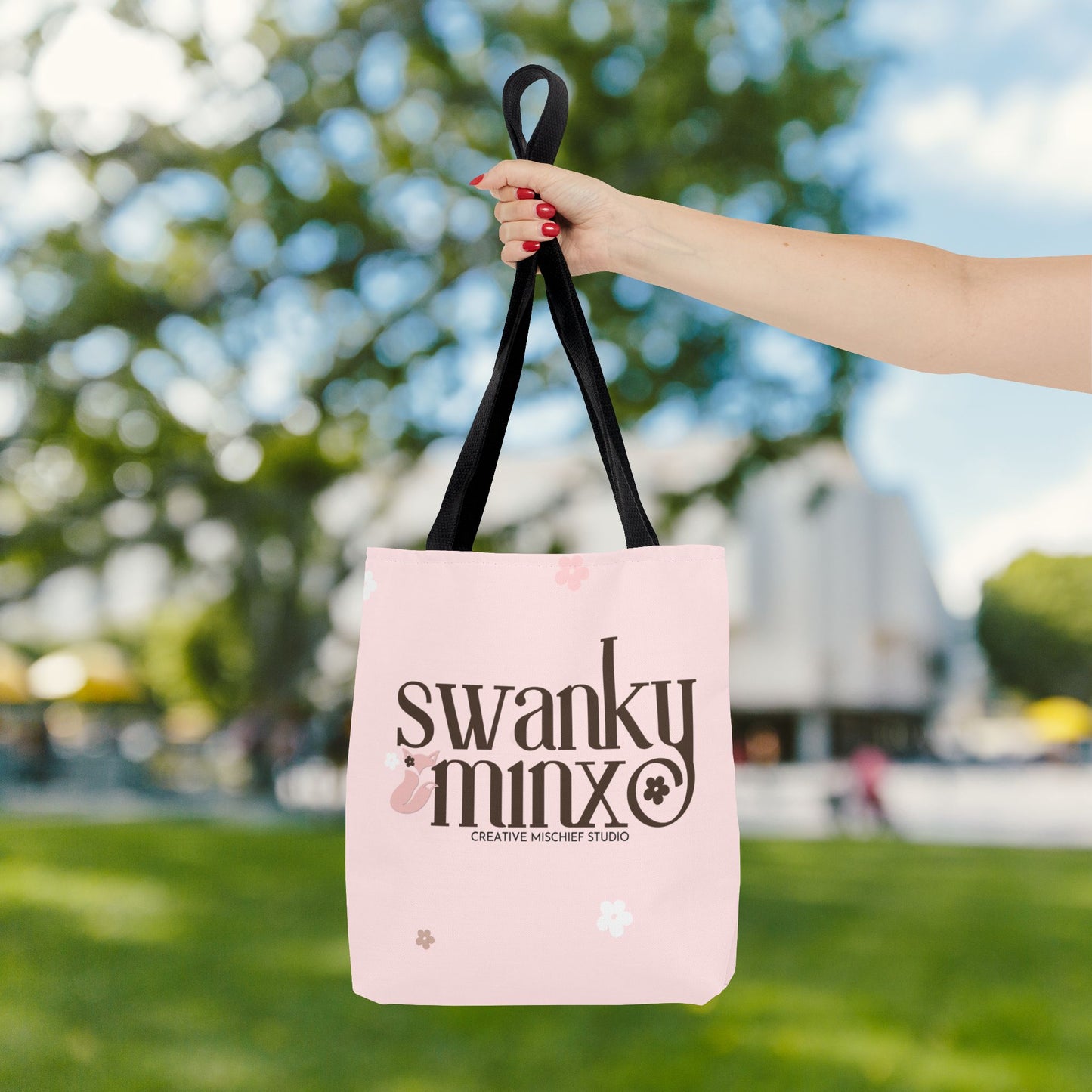 Swanky Minx Creative Mischief Studio Logo Tote Bag