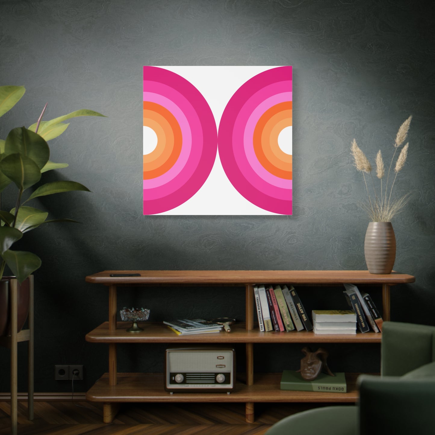 Modern Geometric Canvas Art | Bold Colors, Clean Lines, Creative Energy