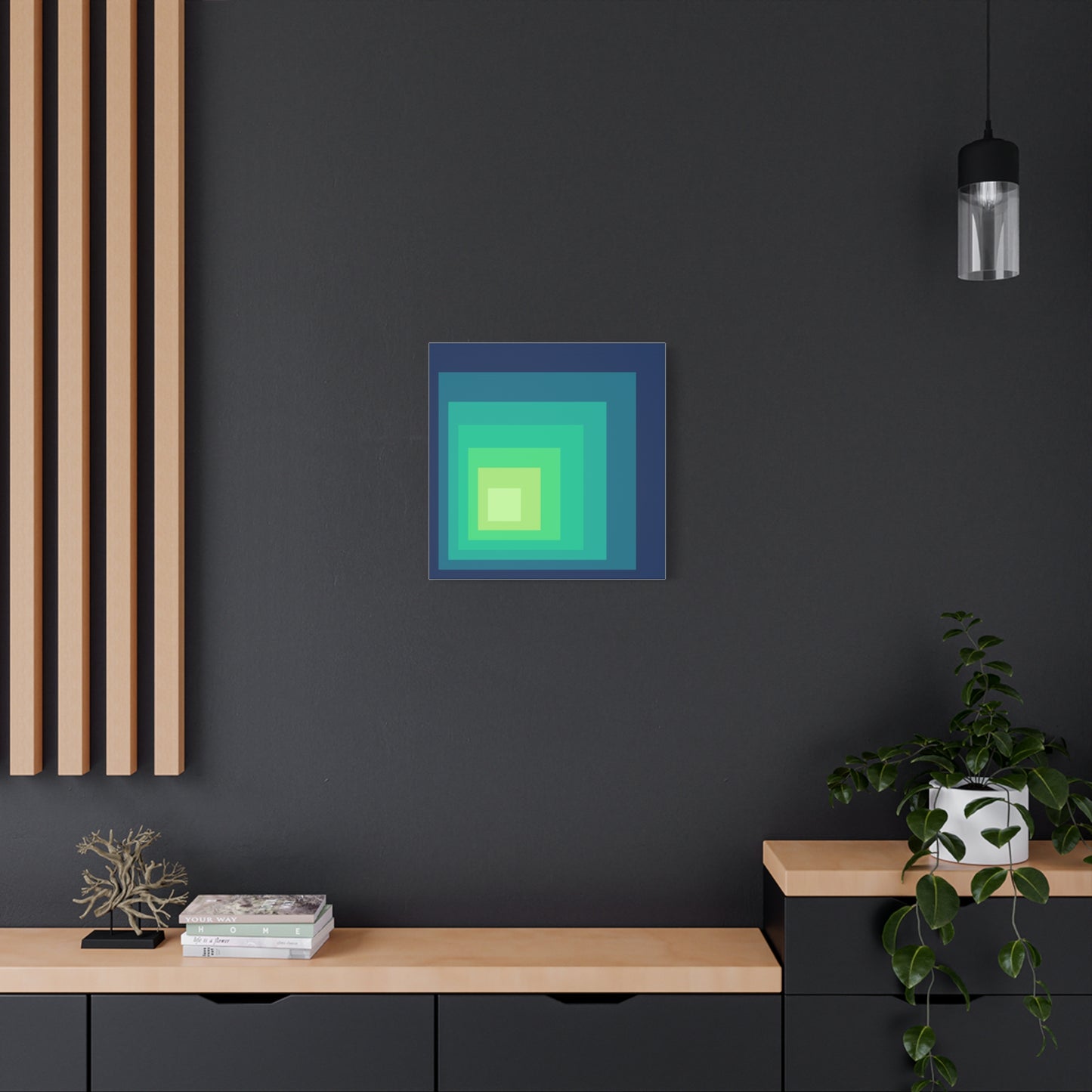 Modern Geometric Canvas Art | Bold Colors, Clean Lines, Creative Energy