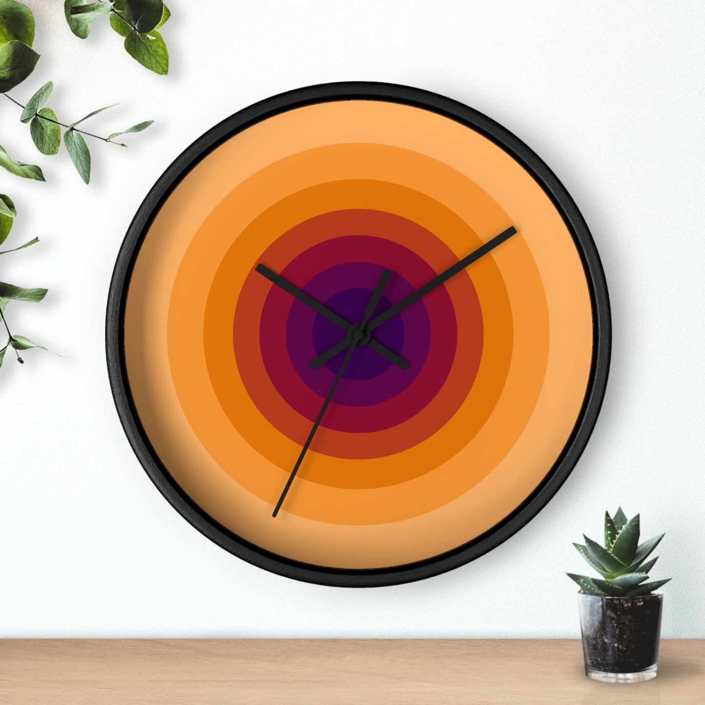 Geometric Art Wall Clock | Bold, Modern, and Right on Time