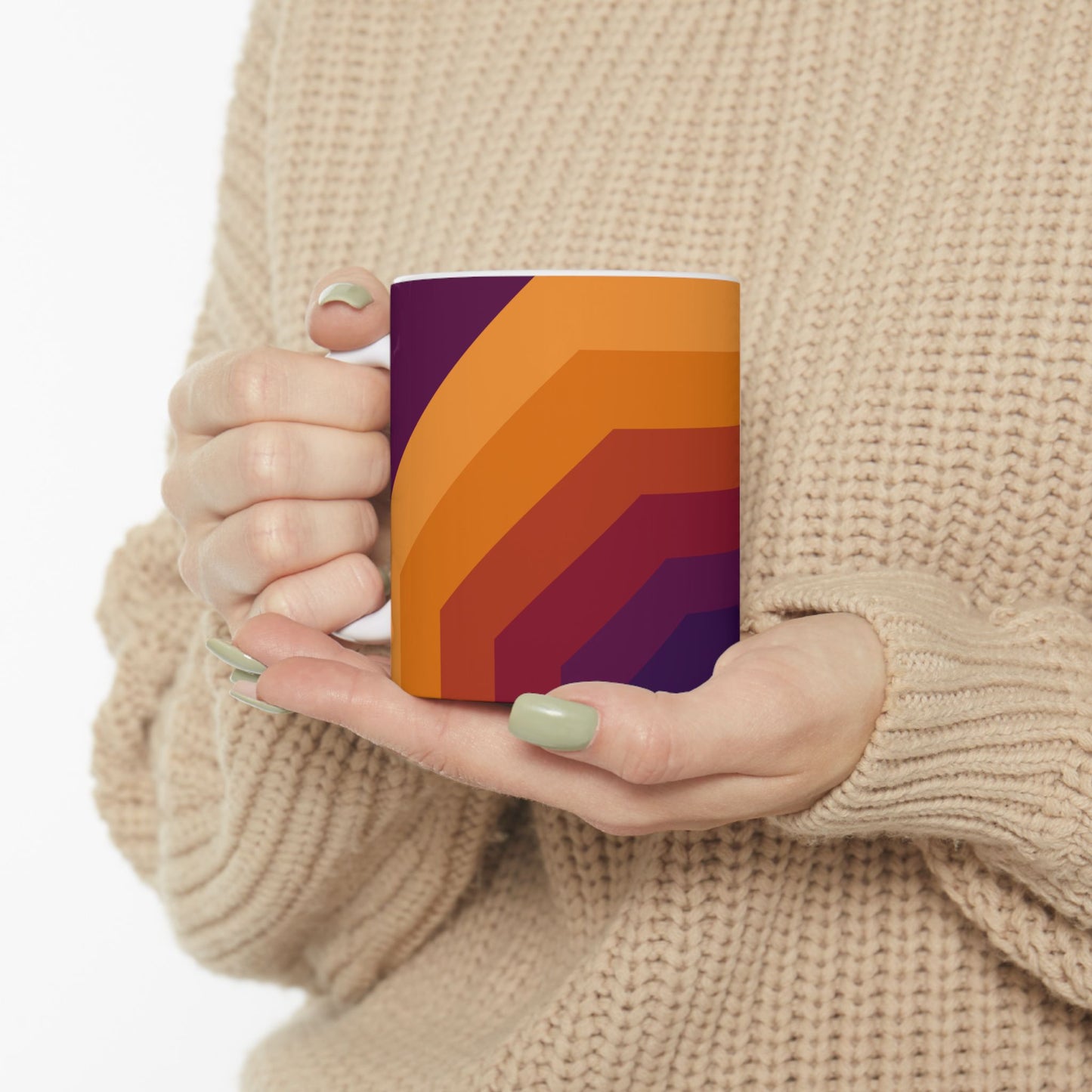 Geo Art Mug – Bold Color, Daily Joy