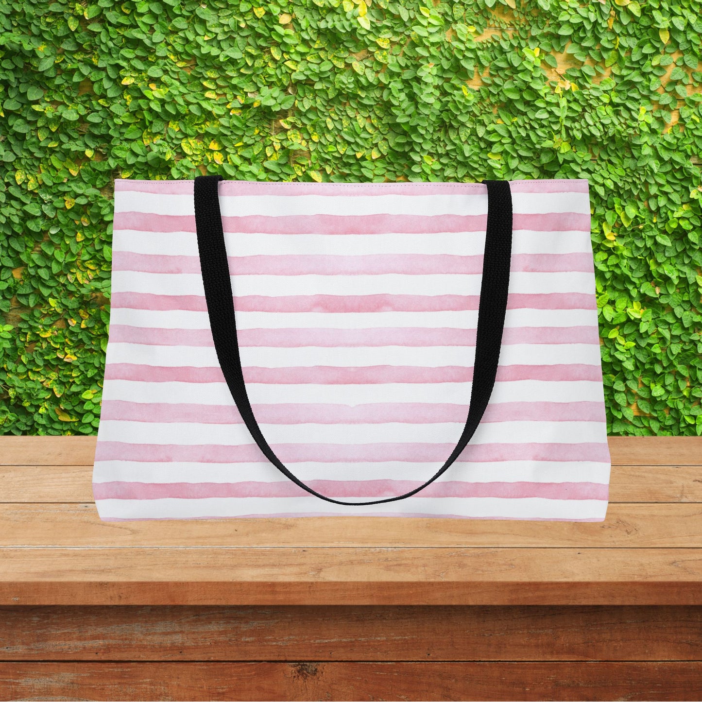 Jet Lag Is My Love Language in Pink – XL Tote Bag | For the Traveler Who’s Always Tired but Thriving