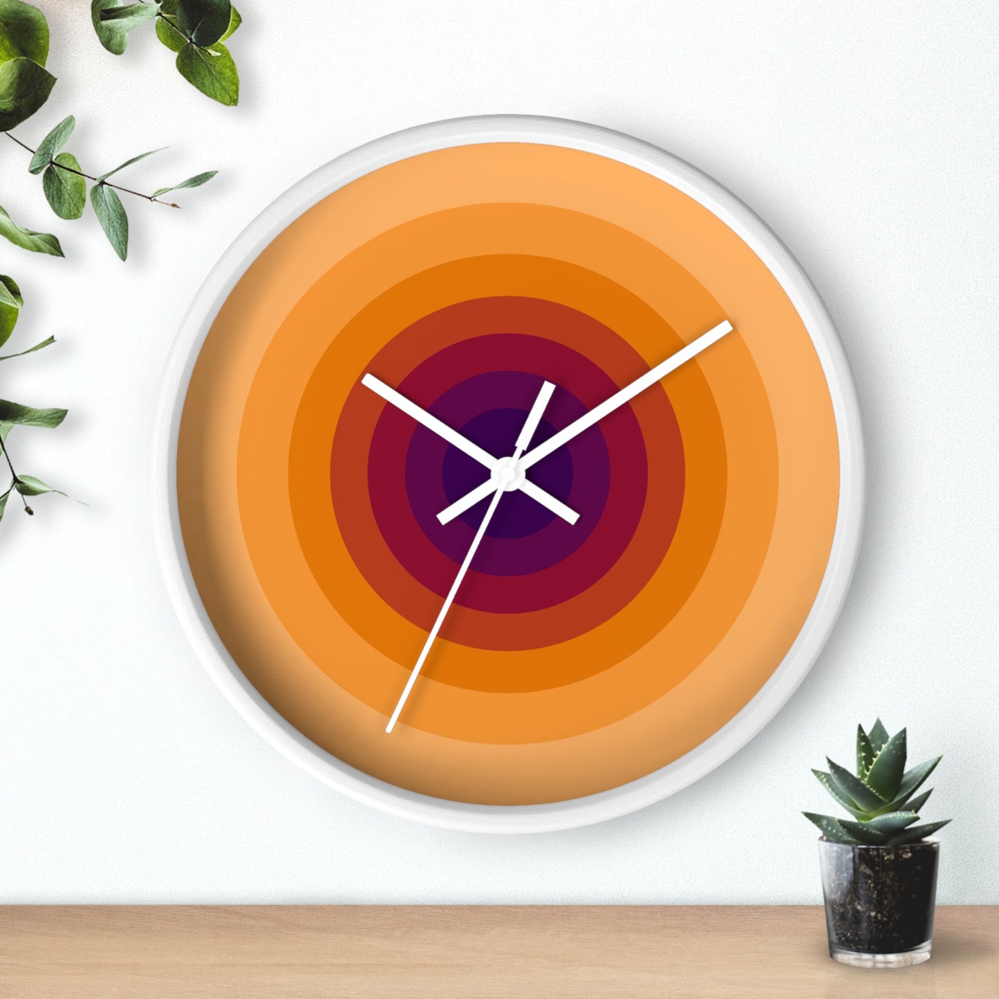 Geometric Art Wall Clock | Bold, Modern, and Right on Time