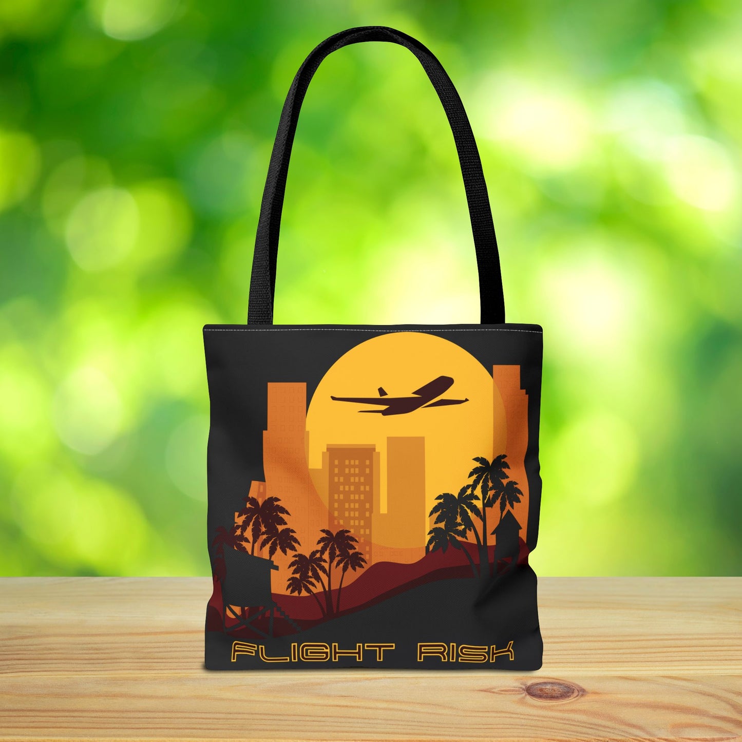 Flight Risk Tote Bag – 3 sizes | A little mysterious & Wanderlust-fueled