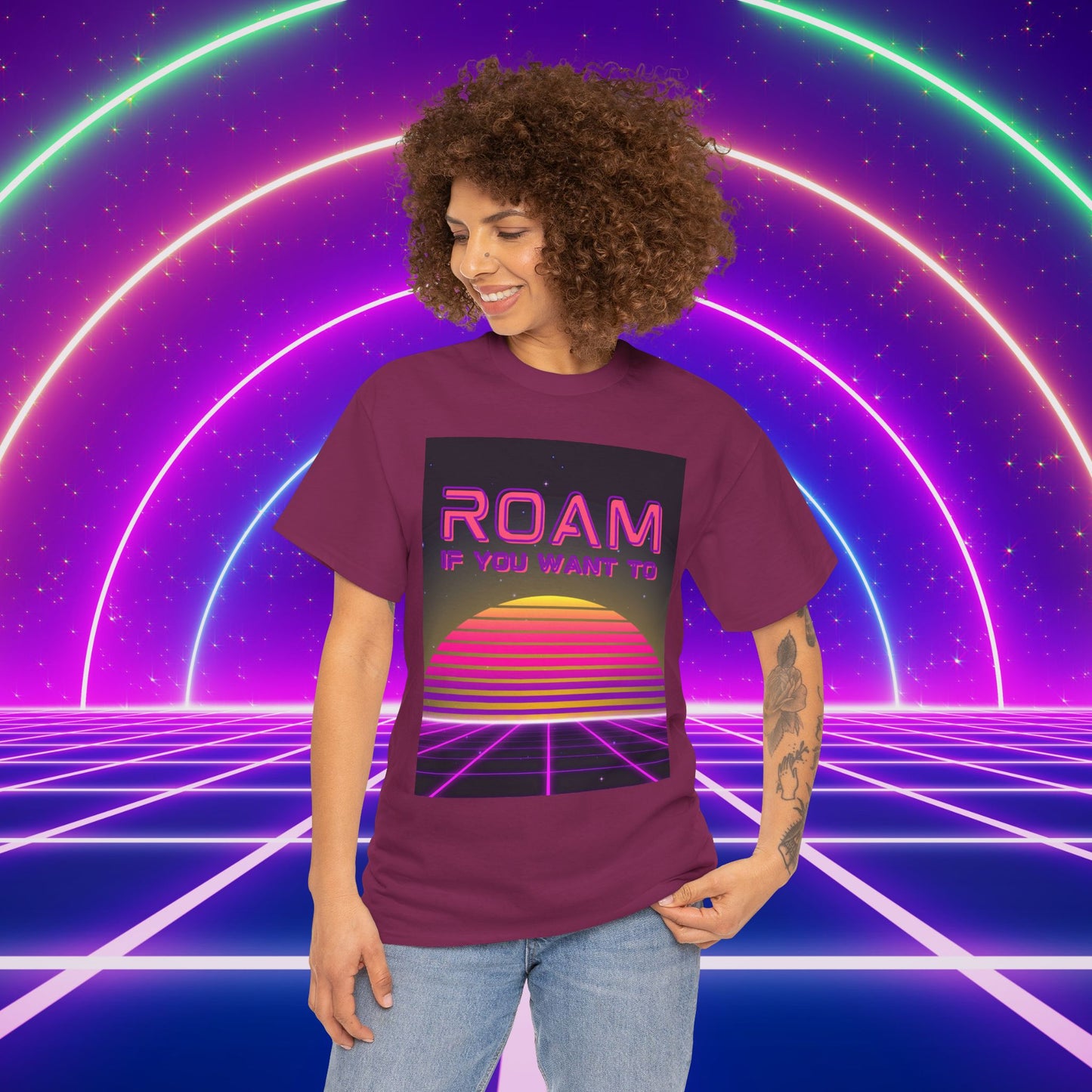 Roam If You Want To Unisex Tee, Travel Lover T-shirt Adventure Shirt, Wanderlust