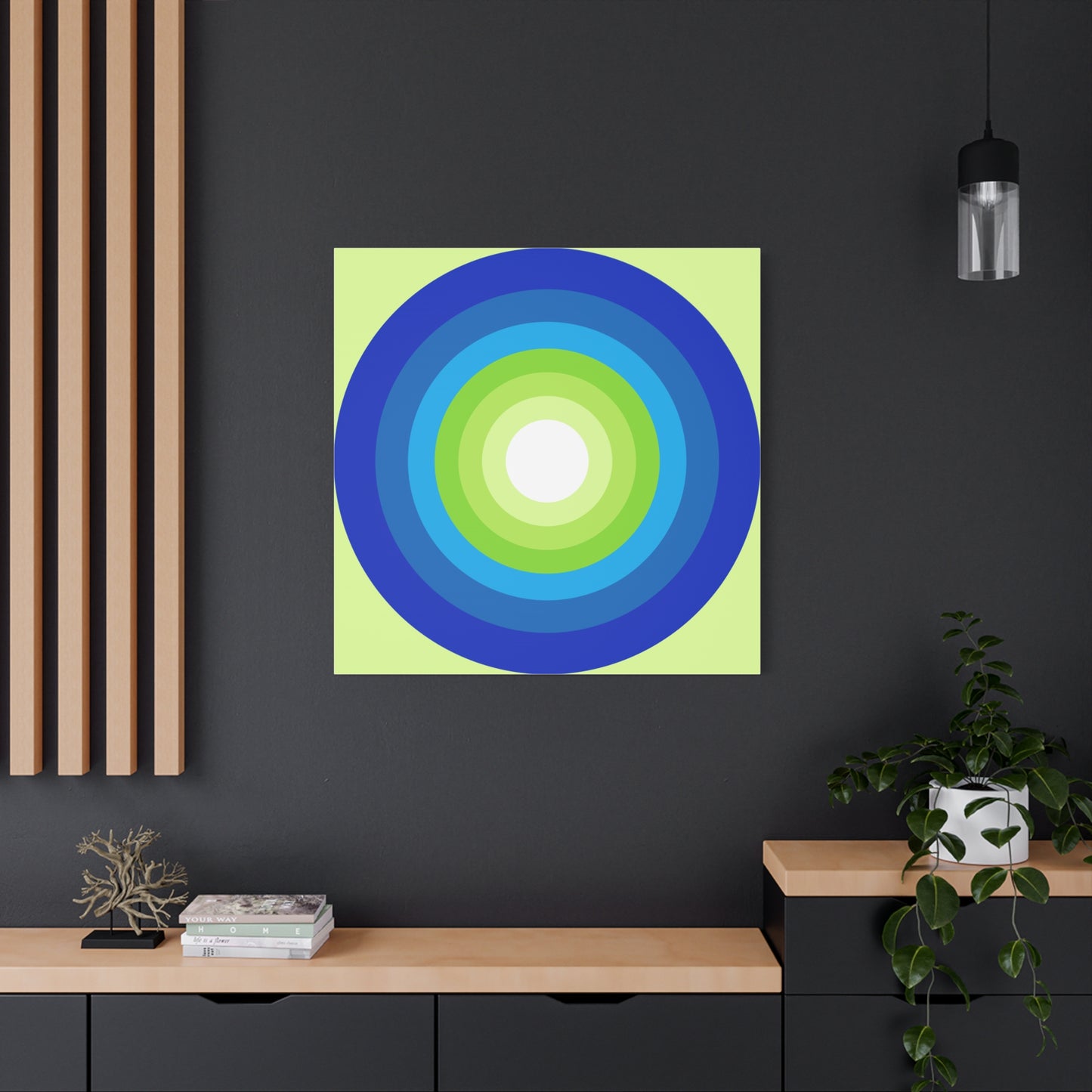 Modern Geometric Canvas Art | Bold Colors, Clean Lines, Creative Energy