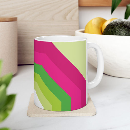 Geo Art Mug – Bold Color, Daily Joy