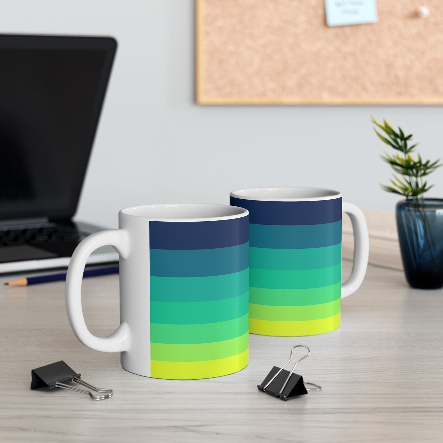 Geo Art Mug – Bold Color, Daily Joy