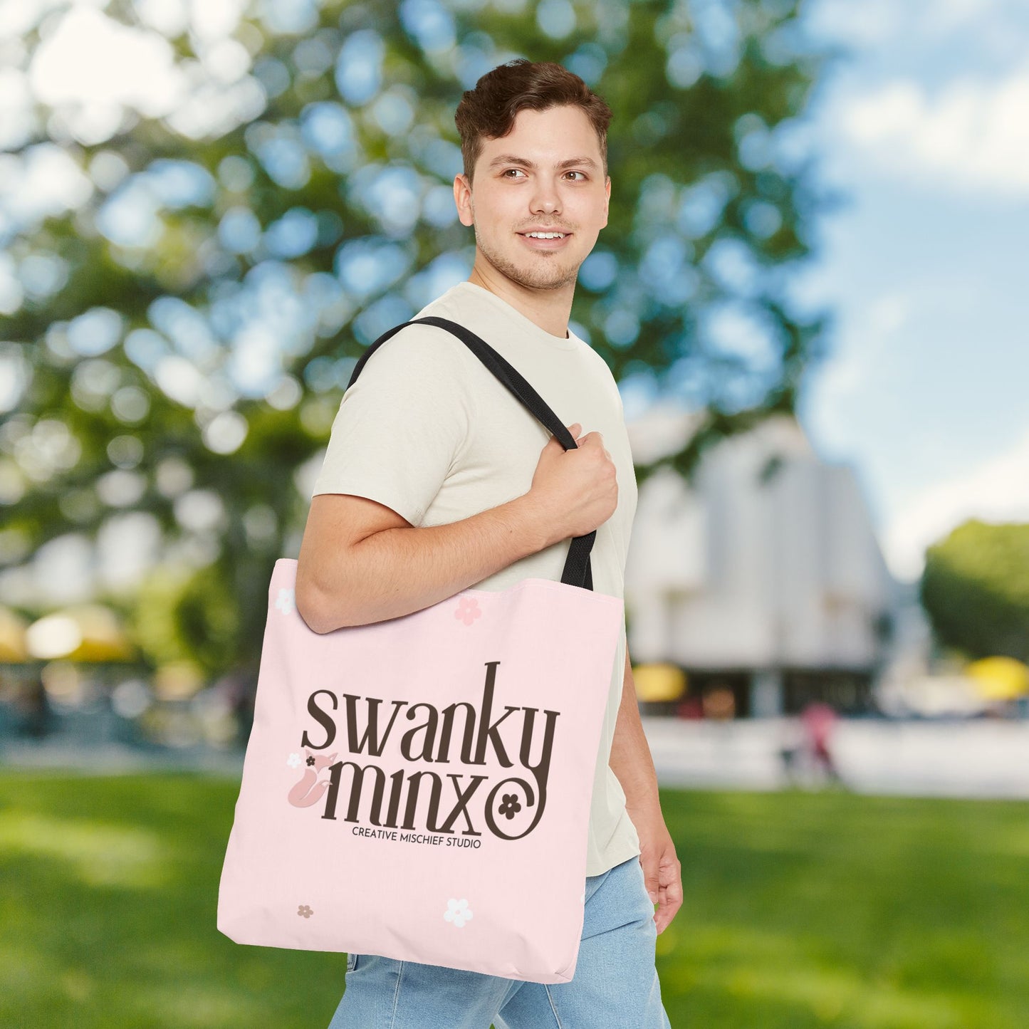 Swanky Minx Creative Mischief Studio Logo Tote Bag
