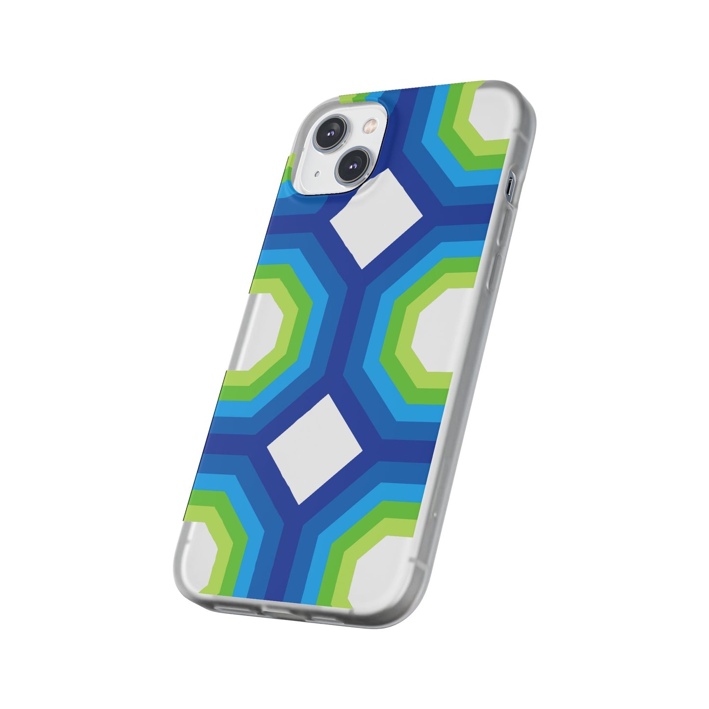 Stylish Geometric Phone Case, Flexible Phone Cover, Unique Modern Design, Perfect Gift, Trendy Accessory, Eco-Friendly Case