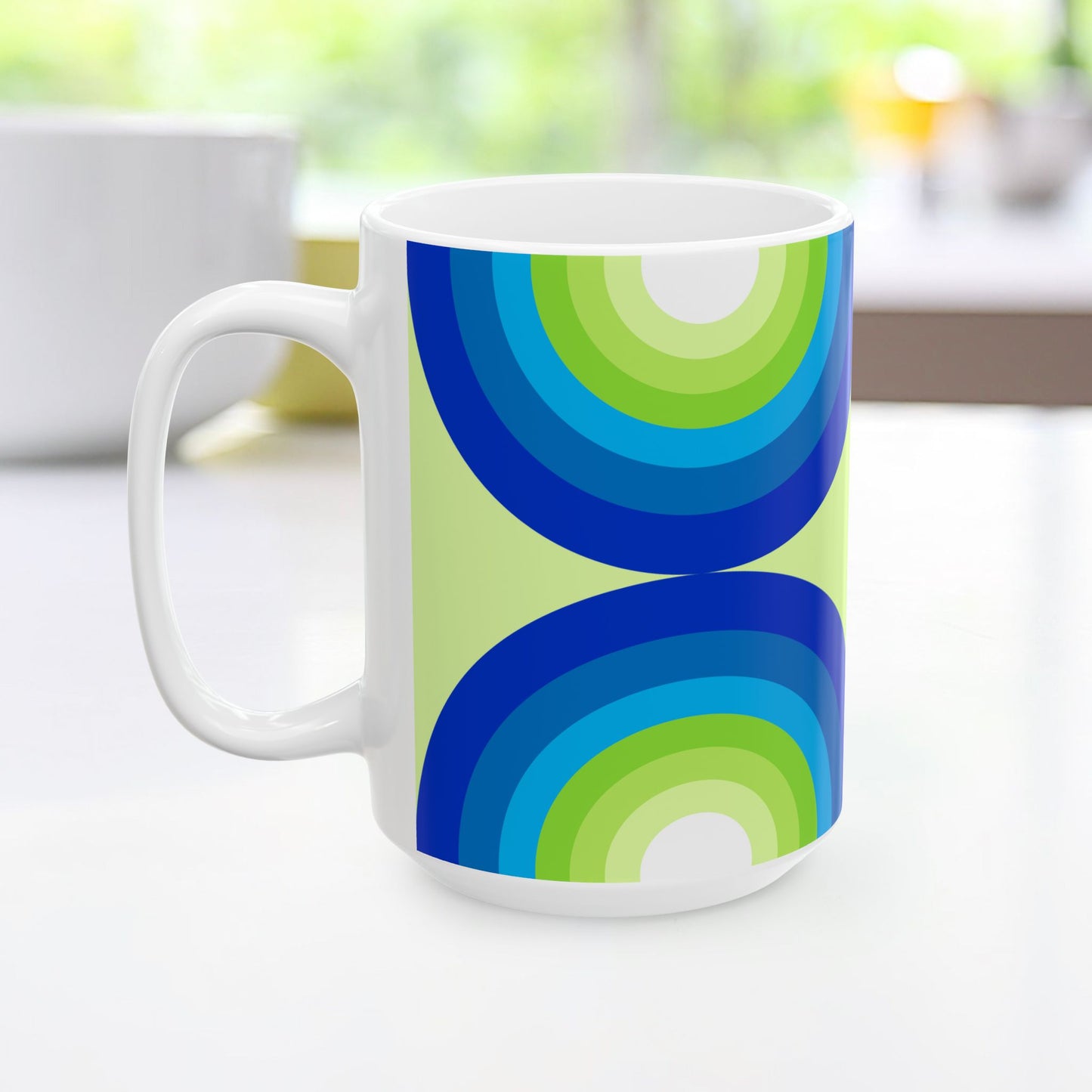 Geo Art Mug – Bold Color, Daily Joy