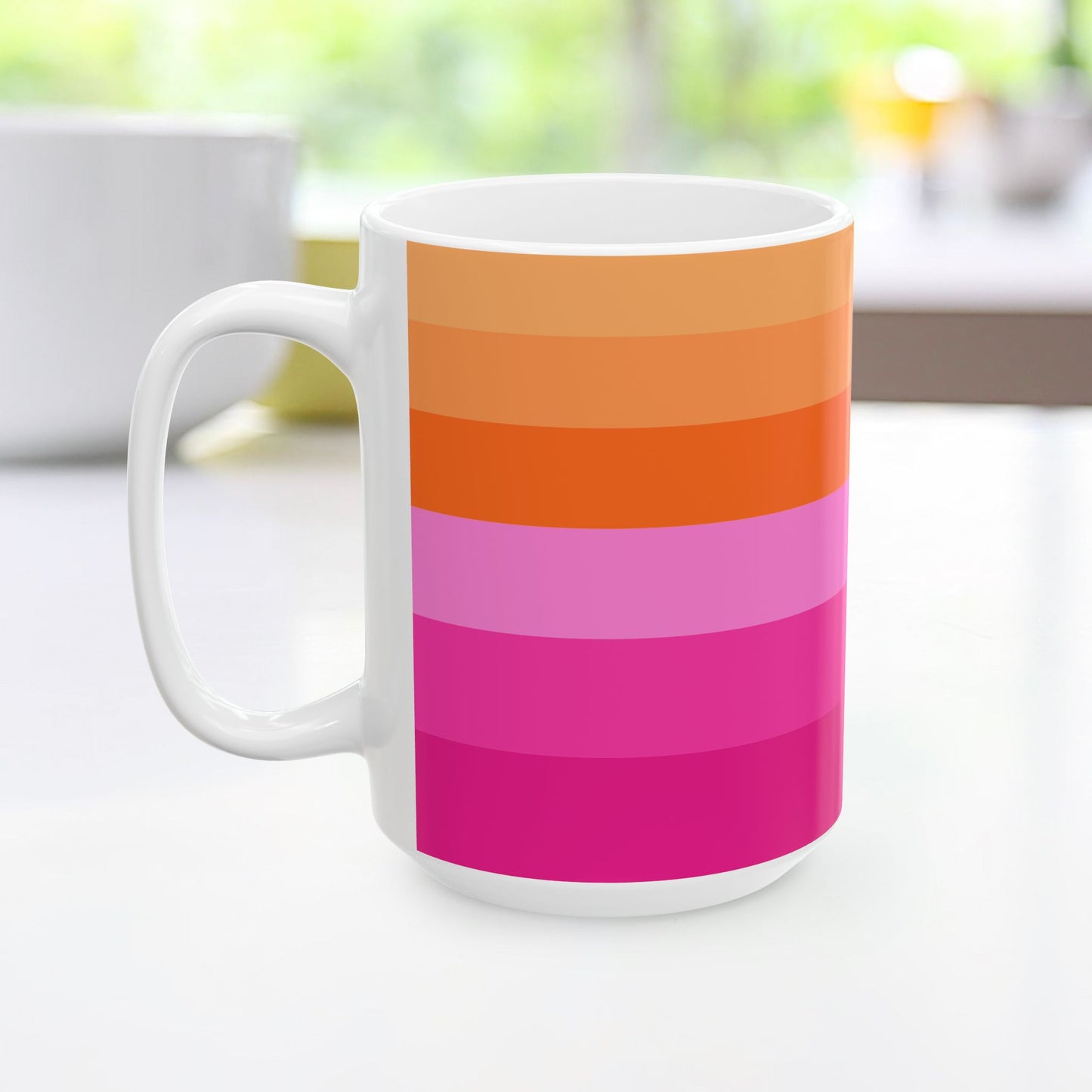 Geo Art Mug – Bold Color, Daily Joy