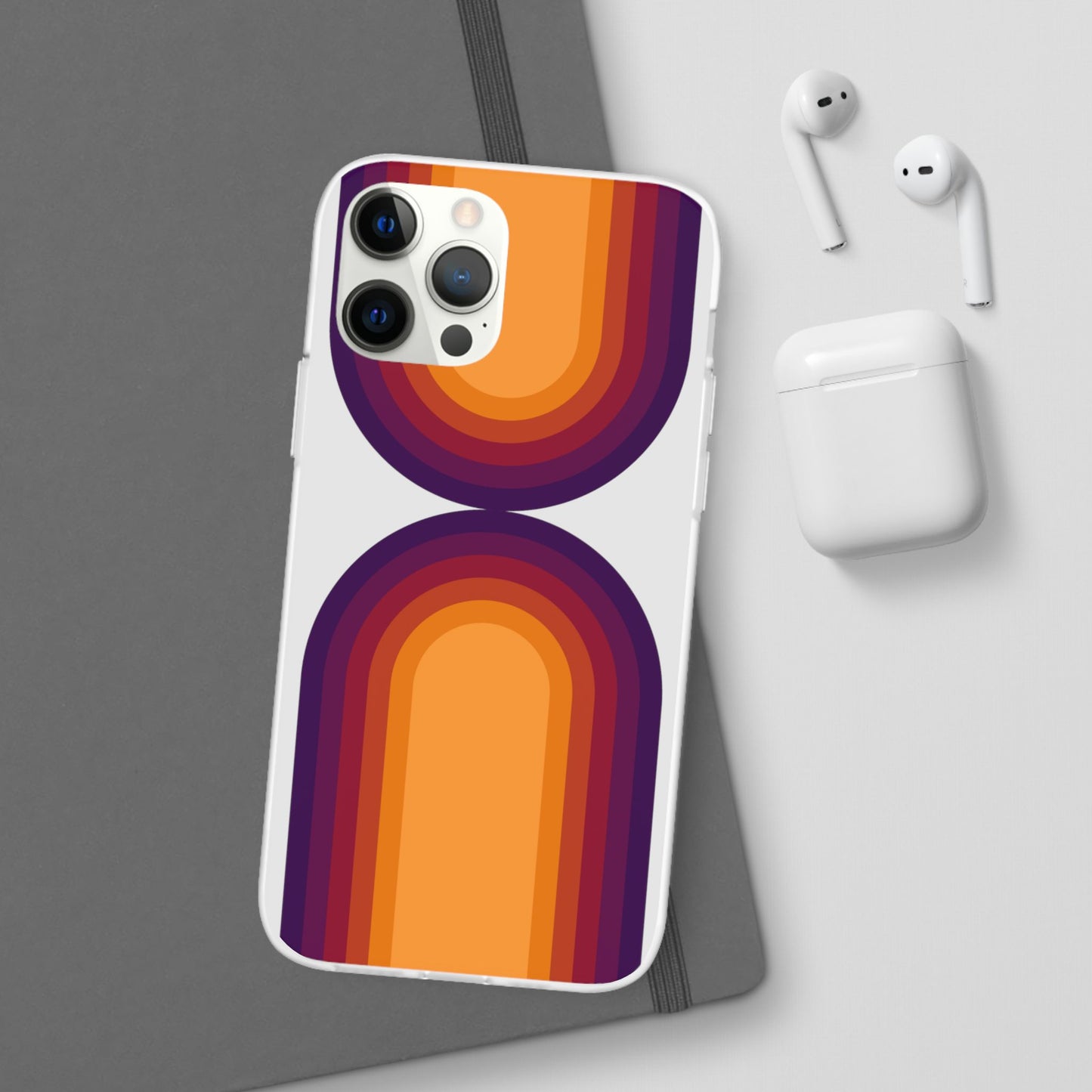 Stylish Geometric Phone Case, Flexible Phone Cover, Unique Modern Design, Perfect Gift, Trendy Accessory, Eco-Friendly Case