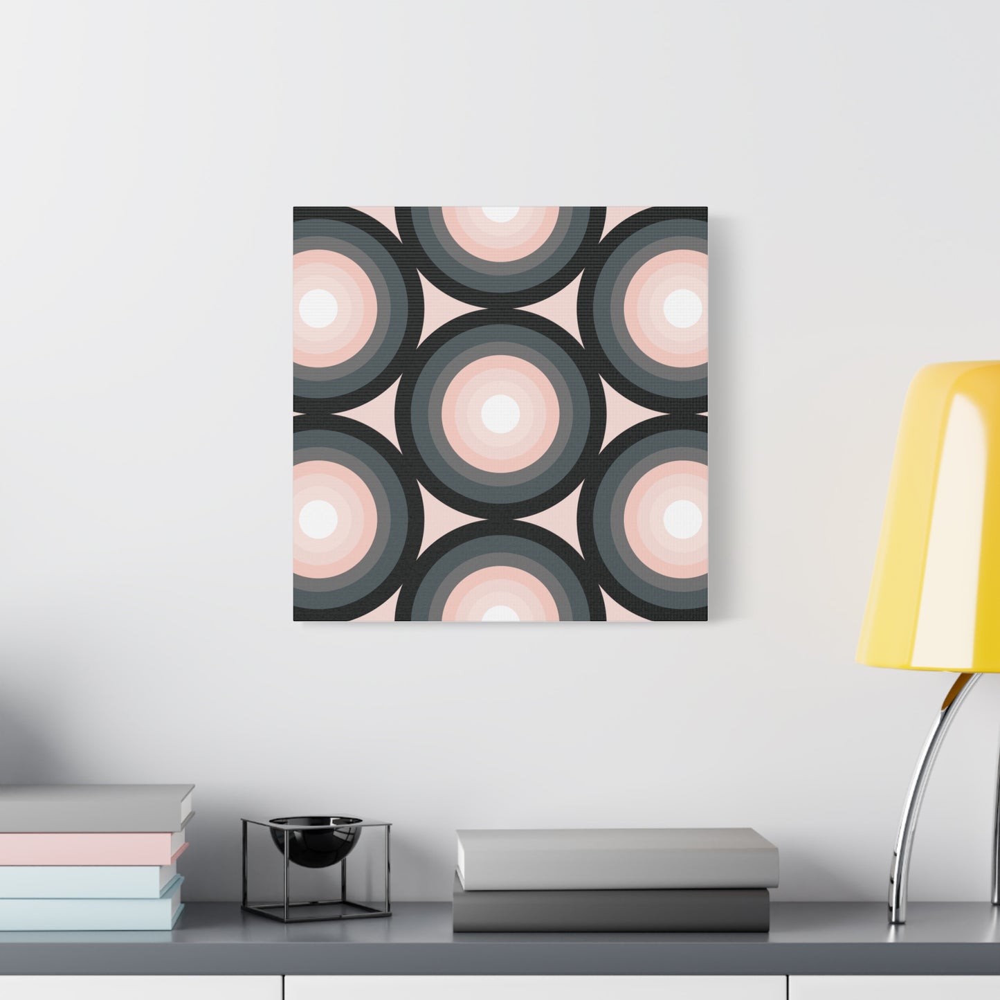 Modern Geometric Canvas Art | Bold Colors, Clean Lines, Creative Energy