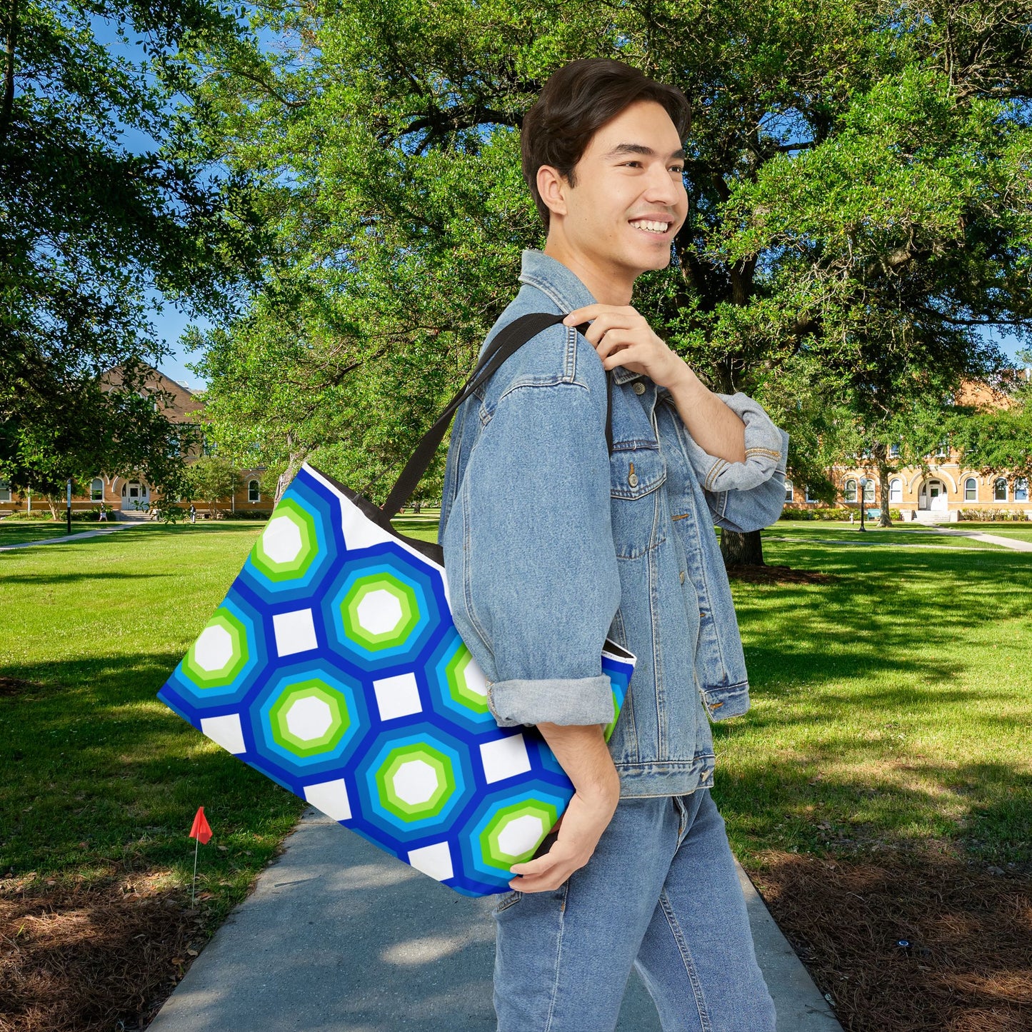 Geometric Art XIV — XL Tote Bag | Carry-All