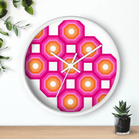 Geometric Art Wall Clock | Bold, Modern, and Right on Time