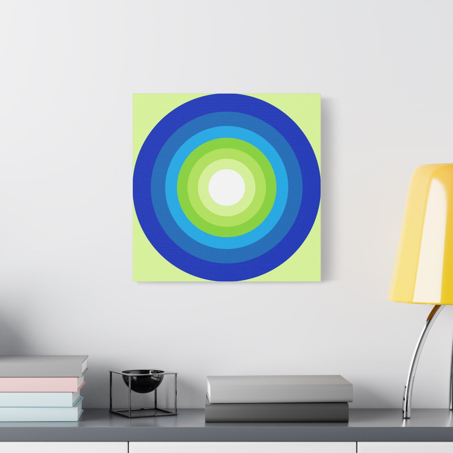 Modern Geometric Canvas Art | Bold Colors, Clean Lines, Creative Energy