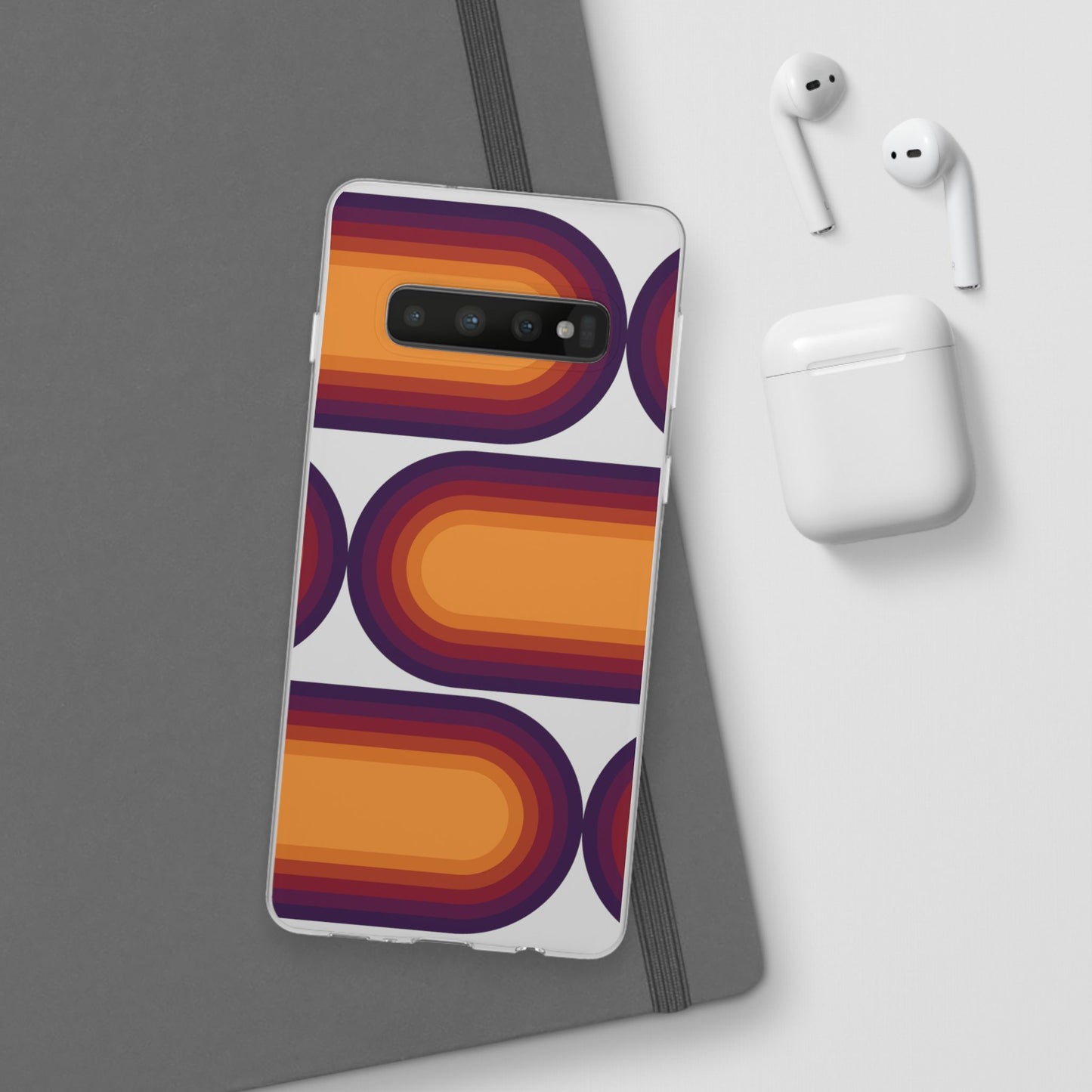 Stylish Geometric Phone Case, Flexible Phone Cover, Unique Modern Design, Perfect Gift, Trendy Accessory, Eco-Friendly Case