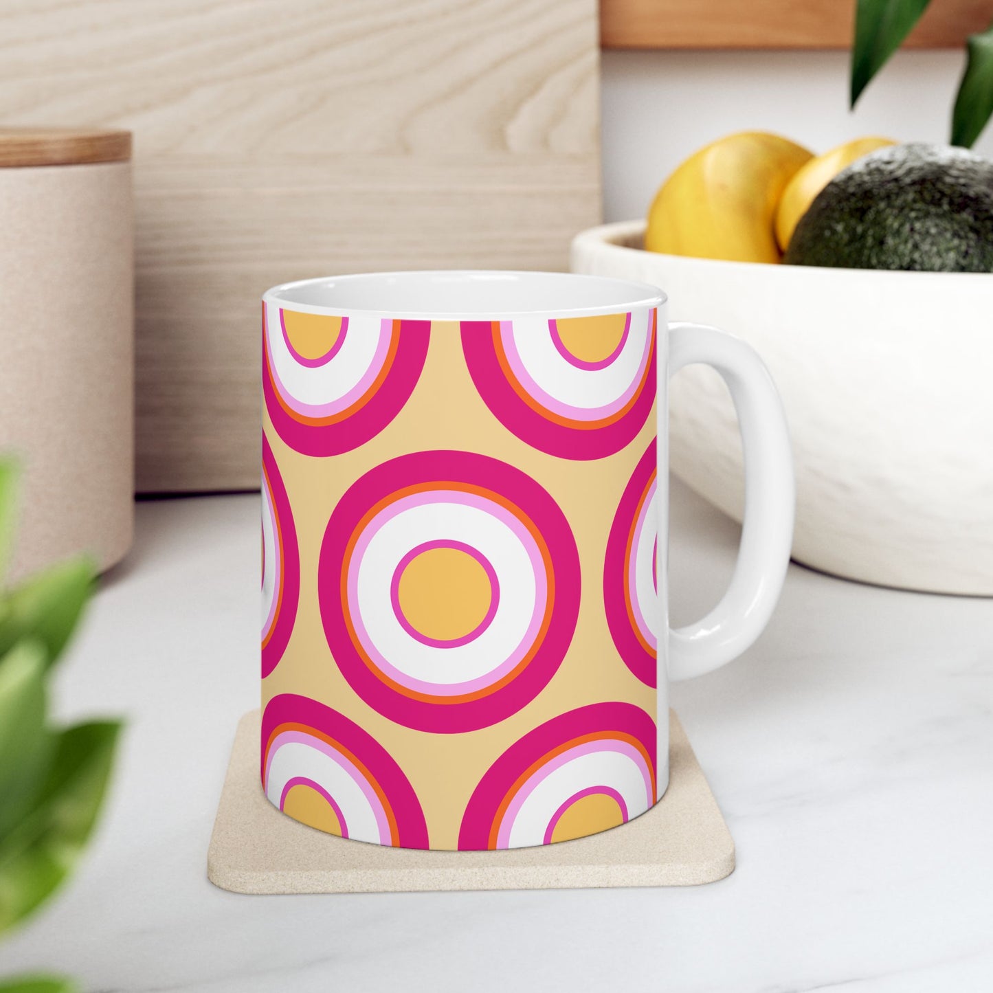 Geo Art Mug – Bold Color, Daily Joy