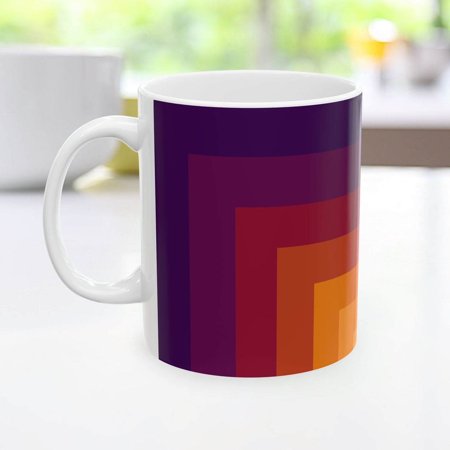 Geo Art Mug – Bold Color, Daily Joy