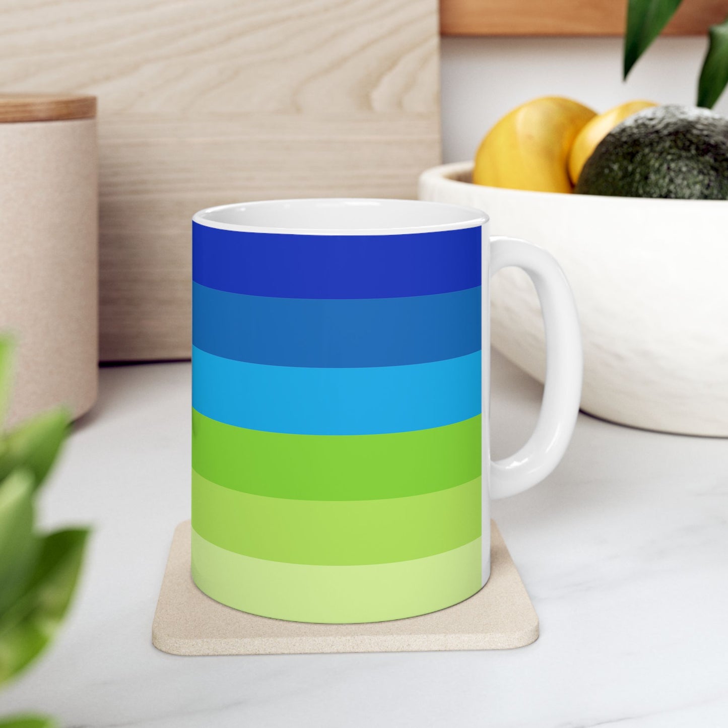Geo Art Mug – Bold Color, Daily Joy