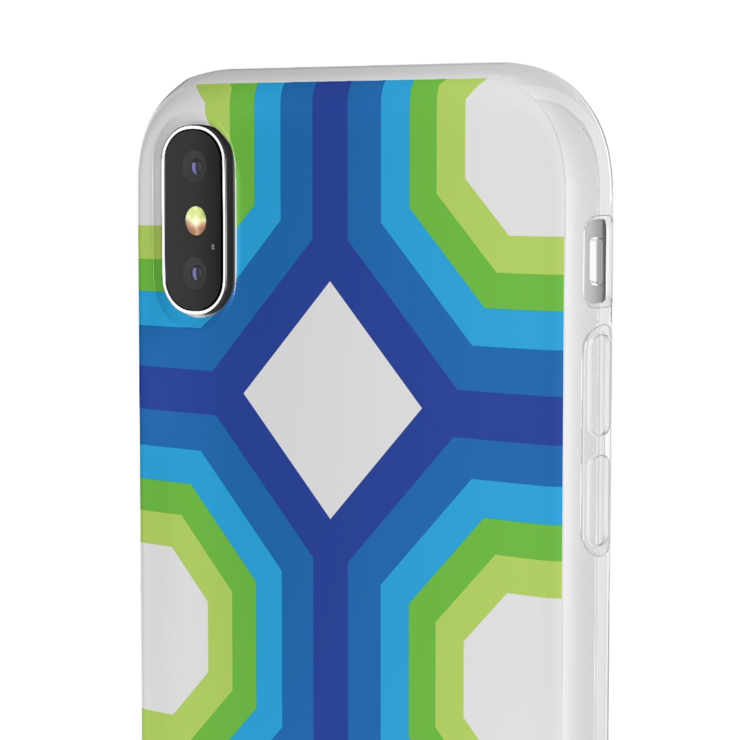 Stylish Geometric Phone Case, Flexible Phone Cover, Unique Modern Design, Perfect Gift, Trendy Accessory, Eco-Friendly Case