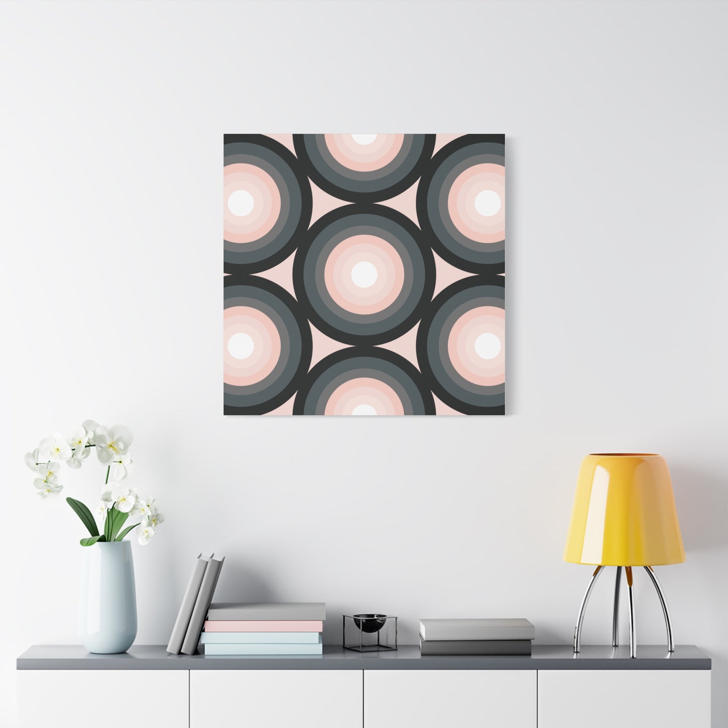 Modern Geometric Canvas Art | Bold Colors, Clean Lines, Creative Energy