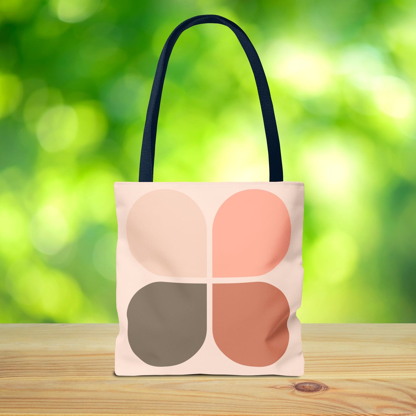 Mod-Boho Clover Tote Bag– 3 sizes | Playful. Modern. Lightweight.