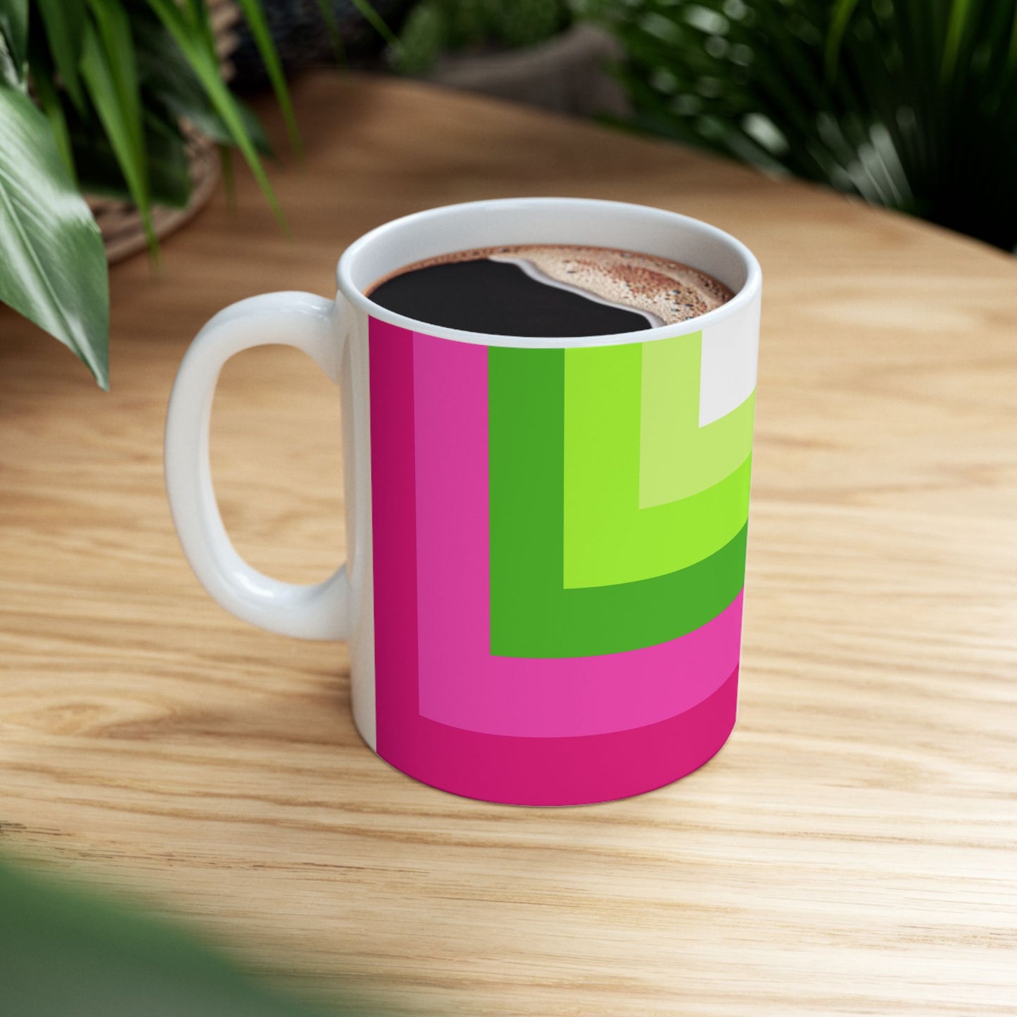 Geo Art Mug – Bold Color, Daily Joy