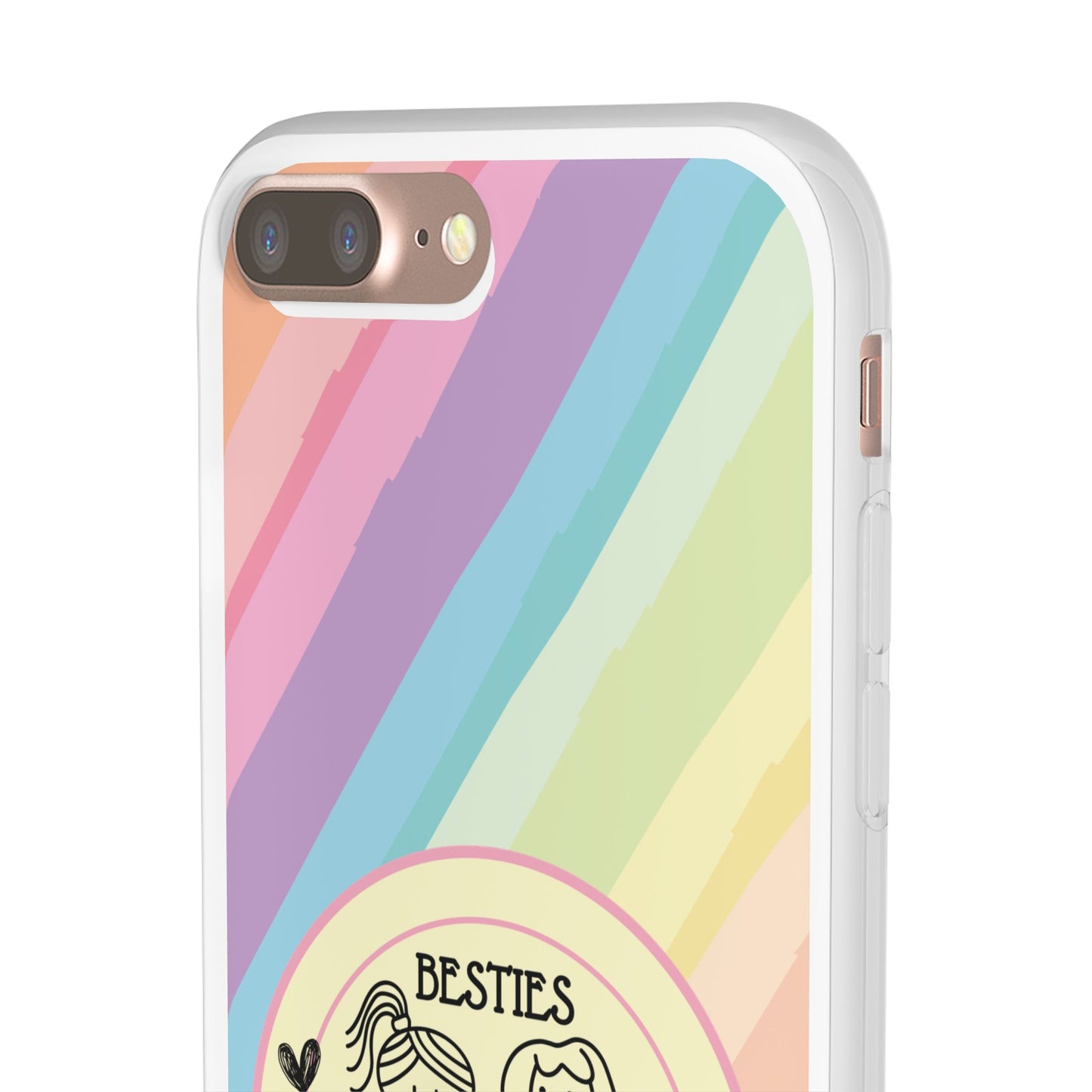 Phone Cases - Pastels Besties Ride or Die | "I'd Cut a Bitch for You"