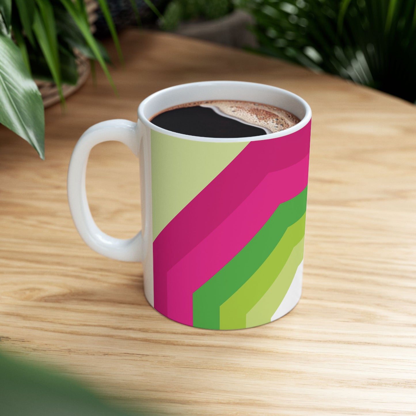 Geo Art Mug – Bold Color, Daily Joy