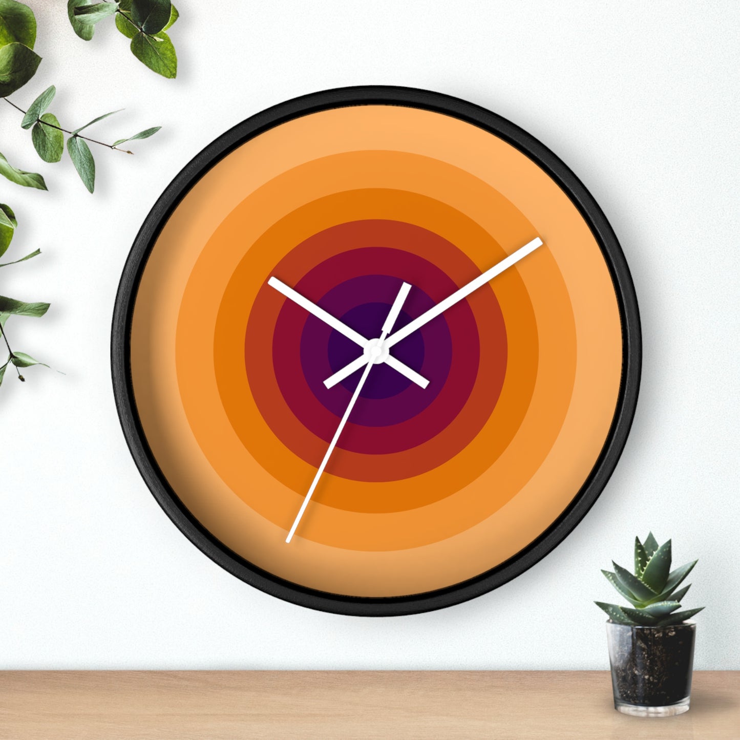 Geometric Art Wall Clock | Bold, Modern, and Right on Time