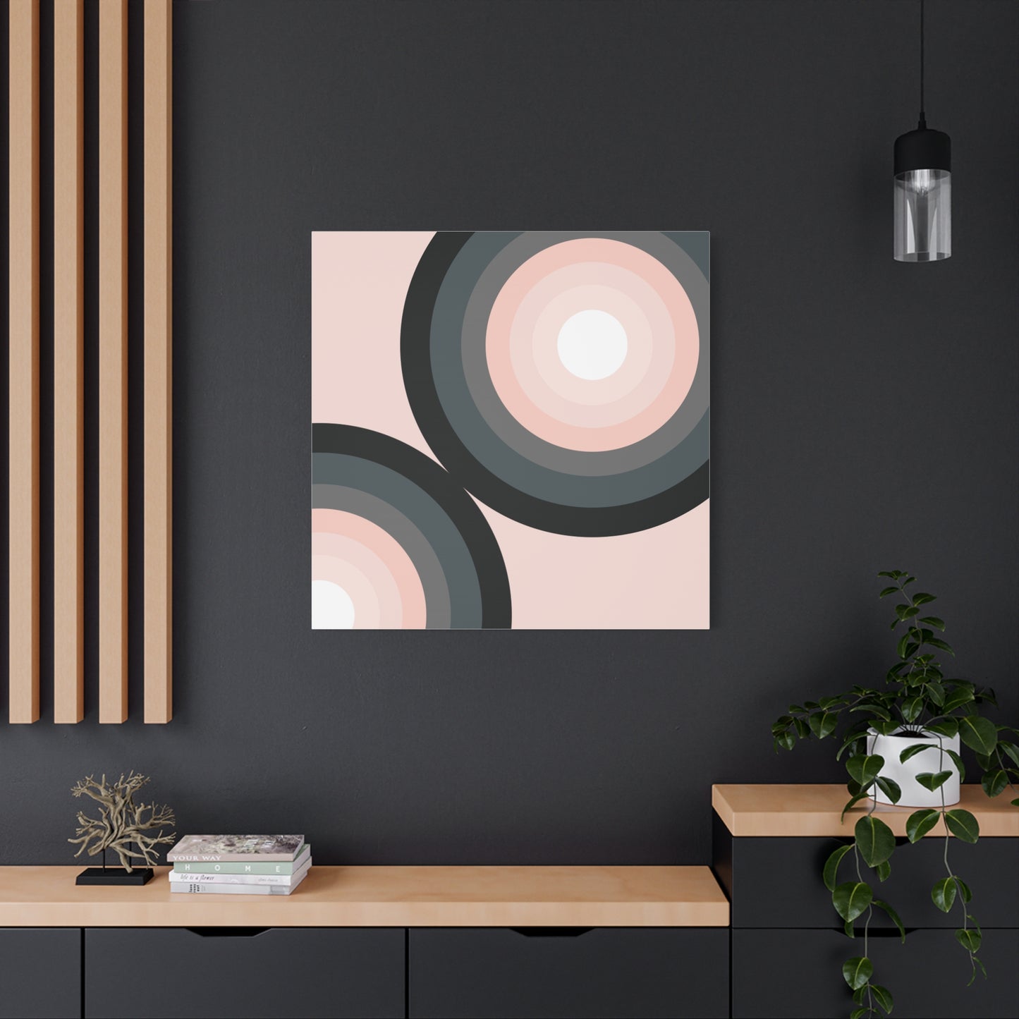 Modern Geometric Canvas Art | Bold Colors, Clean Lines, Creative Energy