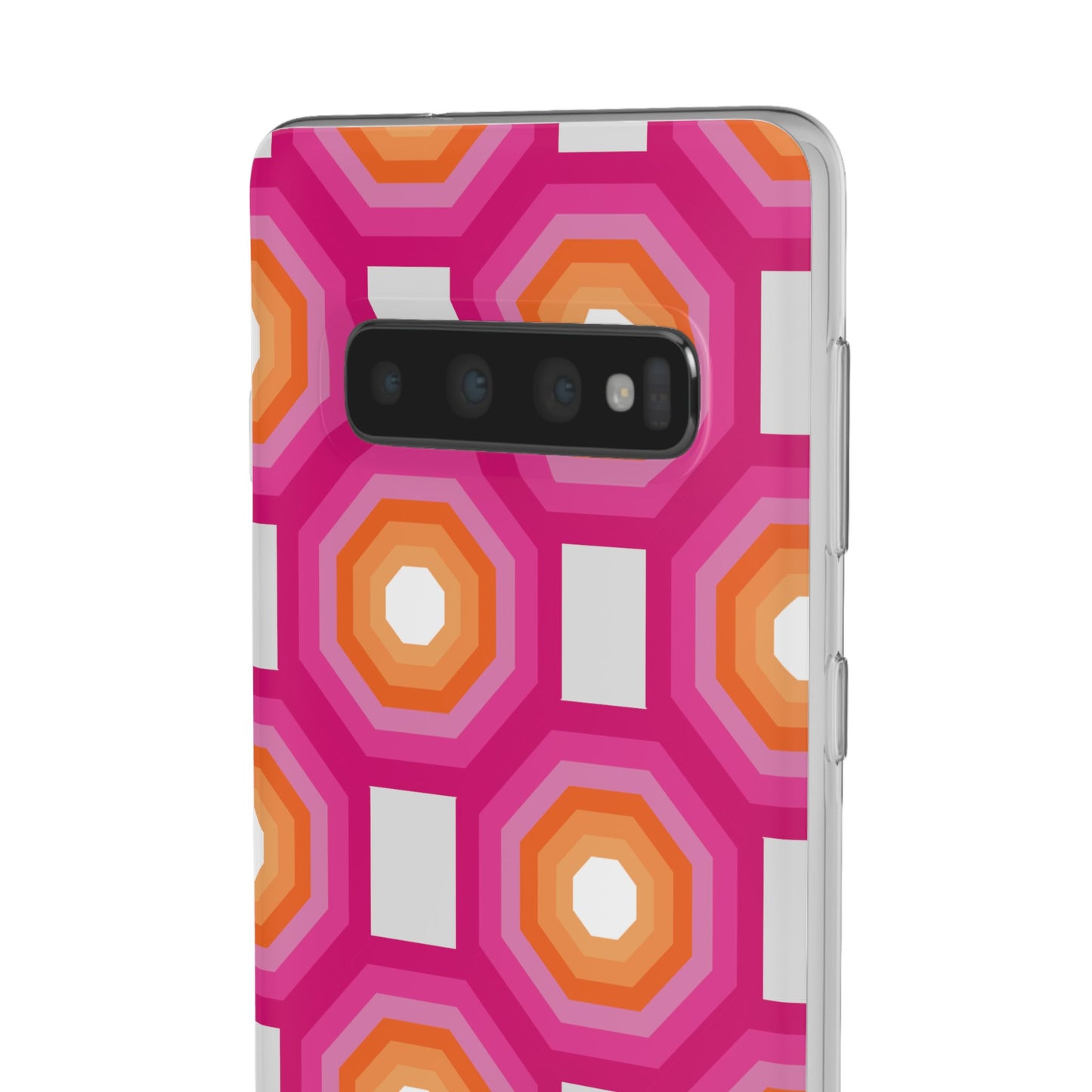 Stylish Geometric Phone Case, Flexible Phone Cover, Unique Modern Design, Perfect Gift, Trendy Accessory, Eco-Friendly Case