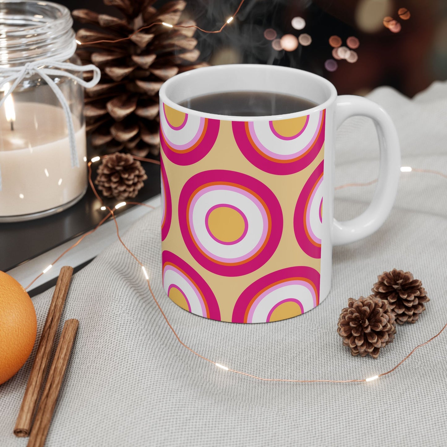 Geo Art Mug – Bold Color, Daily Joy