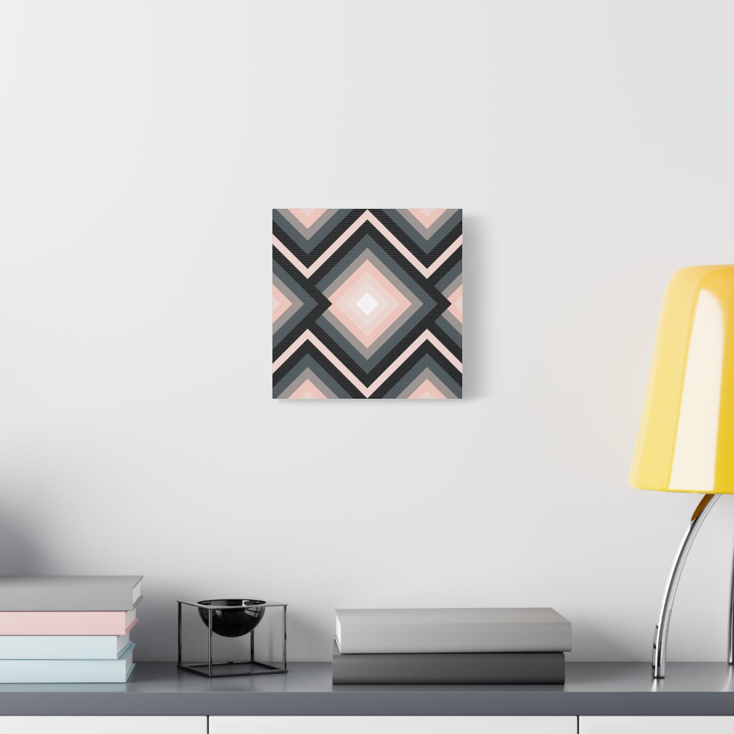Modern Geometric Canvas Art | Bold Colors, Clean Lines, Creative Energy
