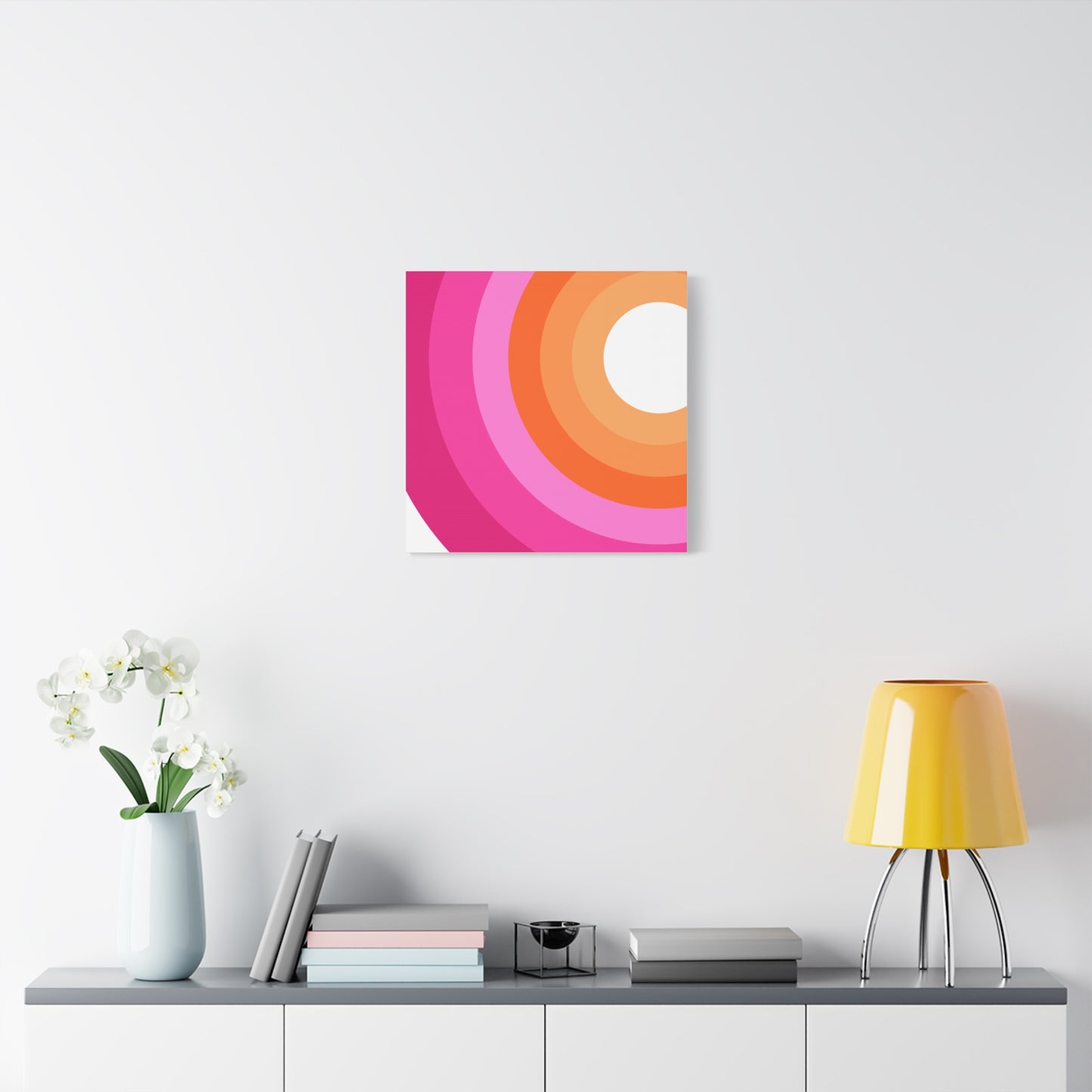 Modern Geometric Canvas Art | Bold Colors, Clean Lines, Creative Energy