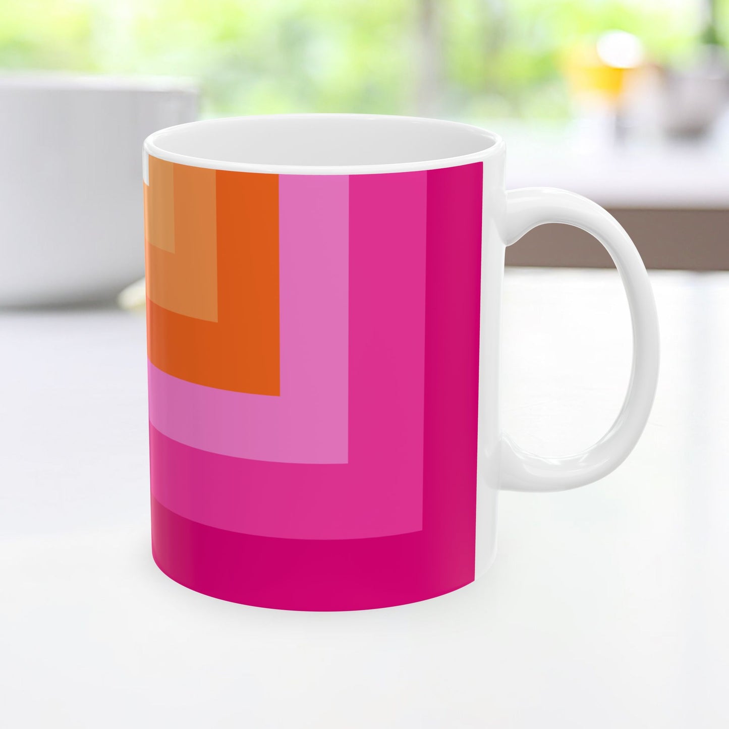 Geo Art Mug – Bold Color, Daily Joy